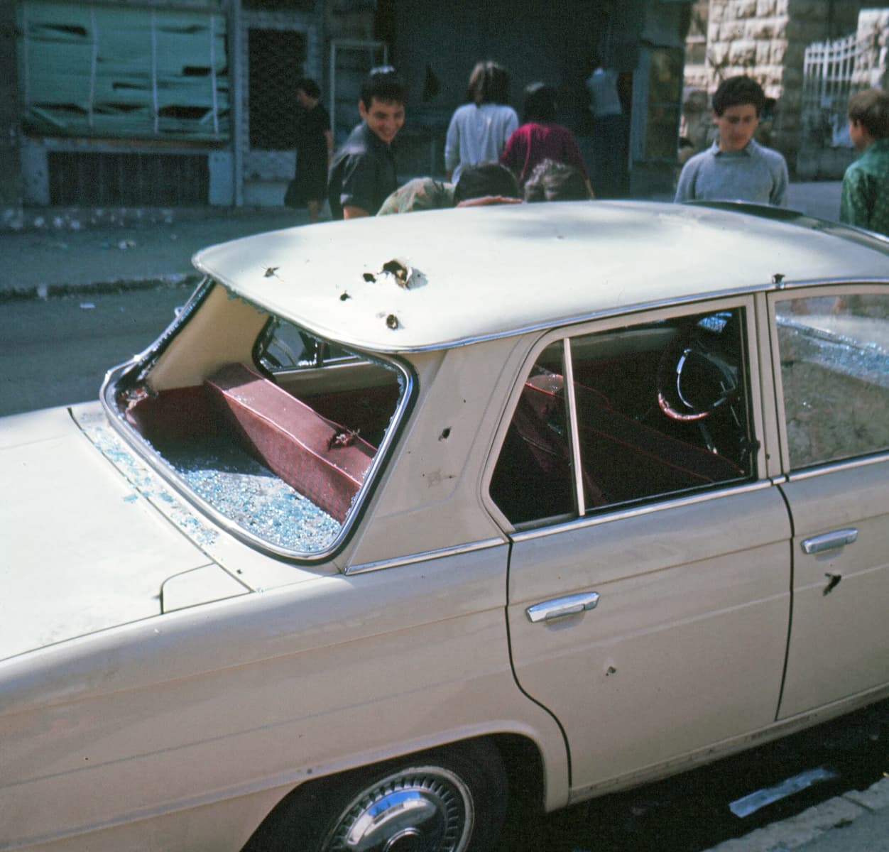 Jaffa Road Car June 1967