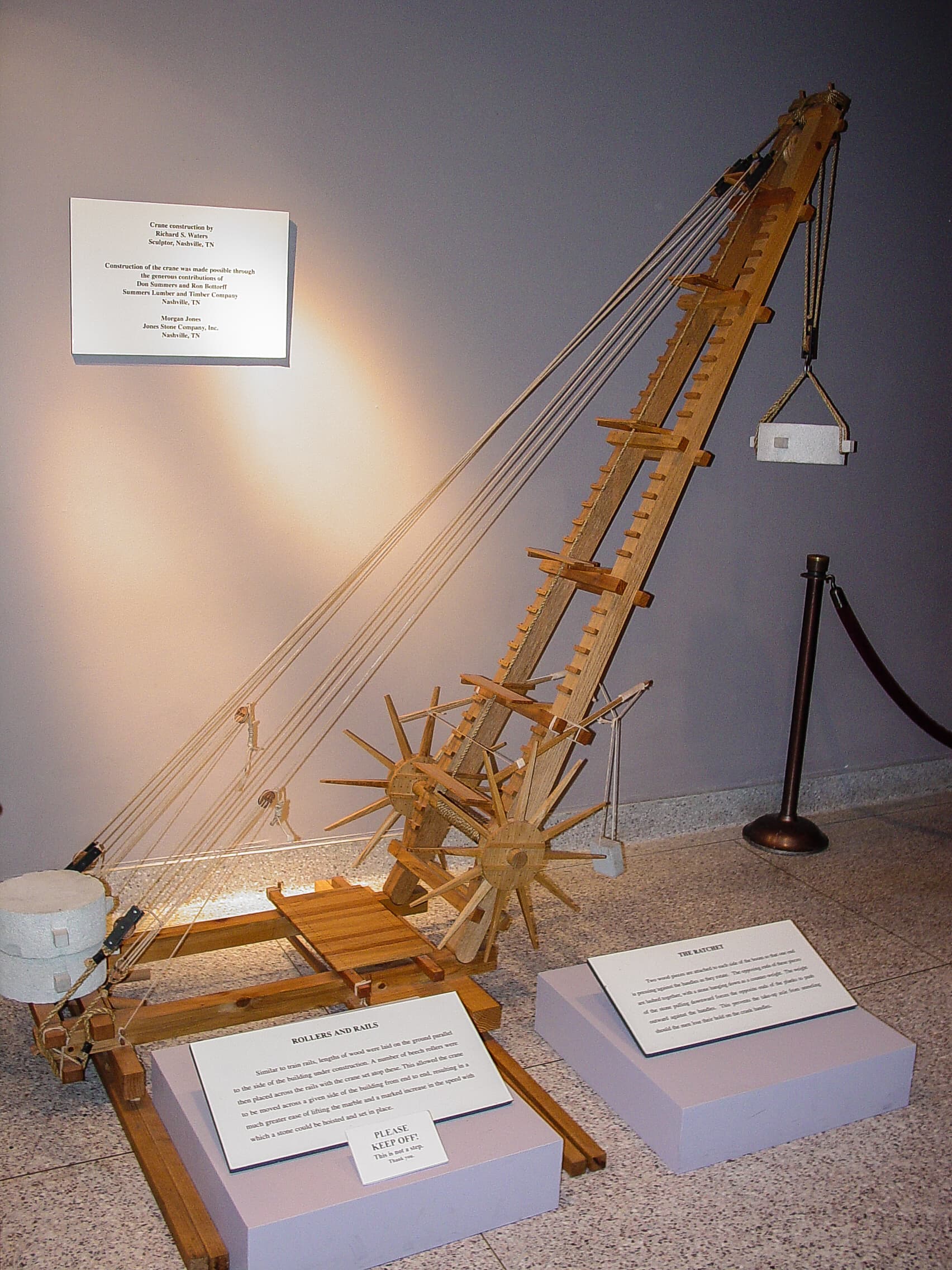 Model of Crane