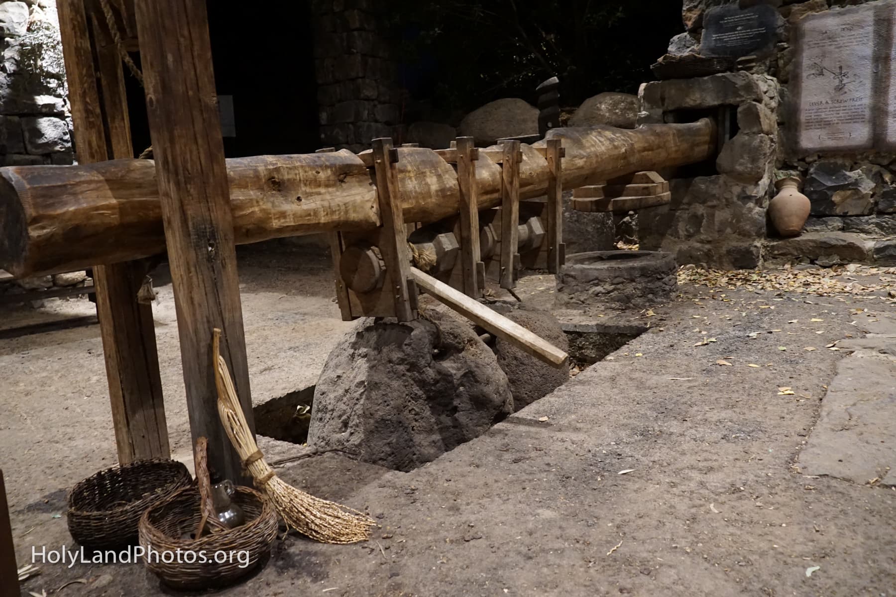 Reconstructed Olive Press