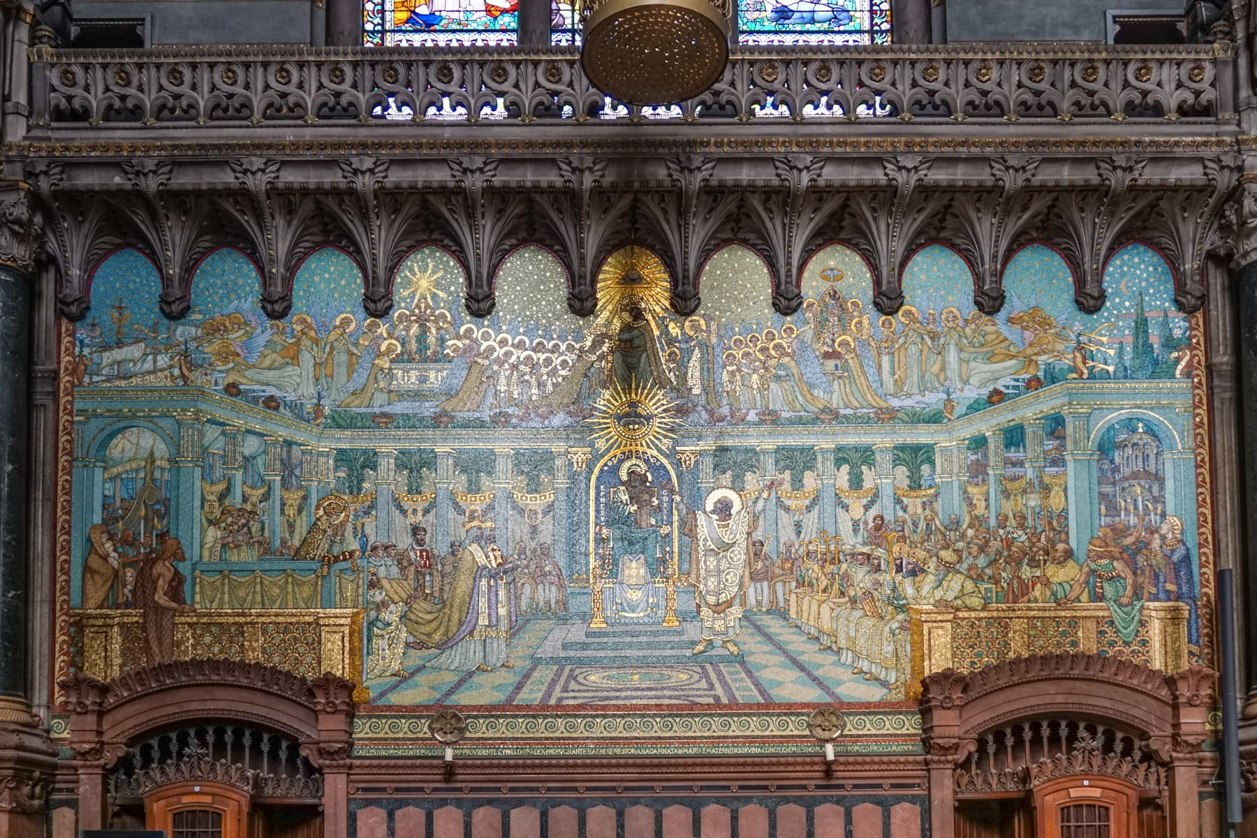 Mosaic 1 in Notre-Dame de Fouirvière