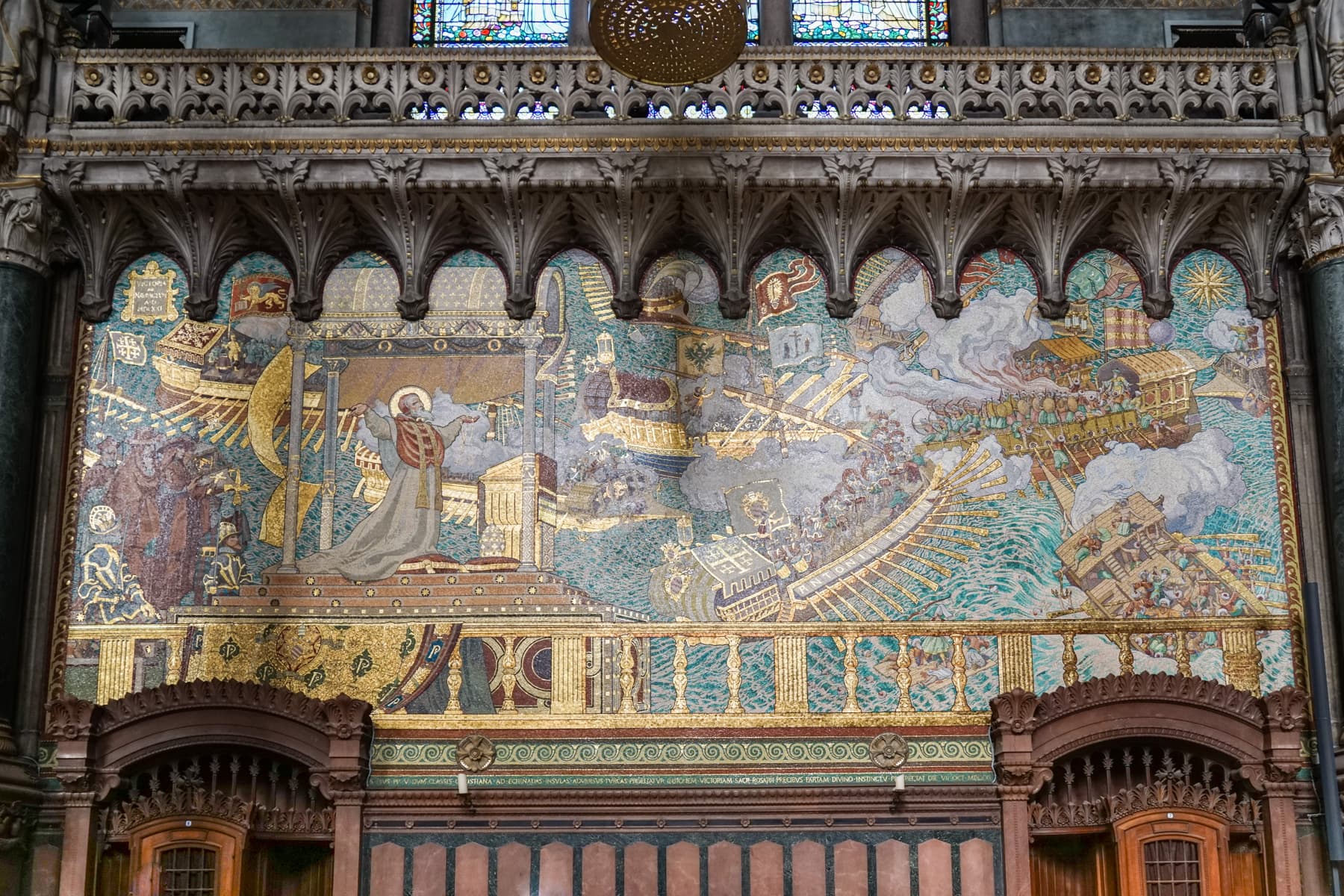 Mosaic 2 in Notre-Dame de Fouirvière