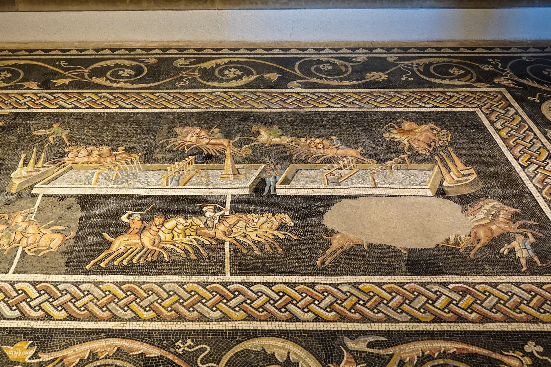 Circus Games Mosaic Detail