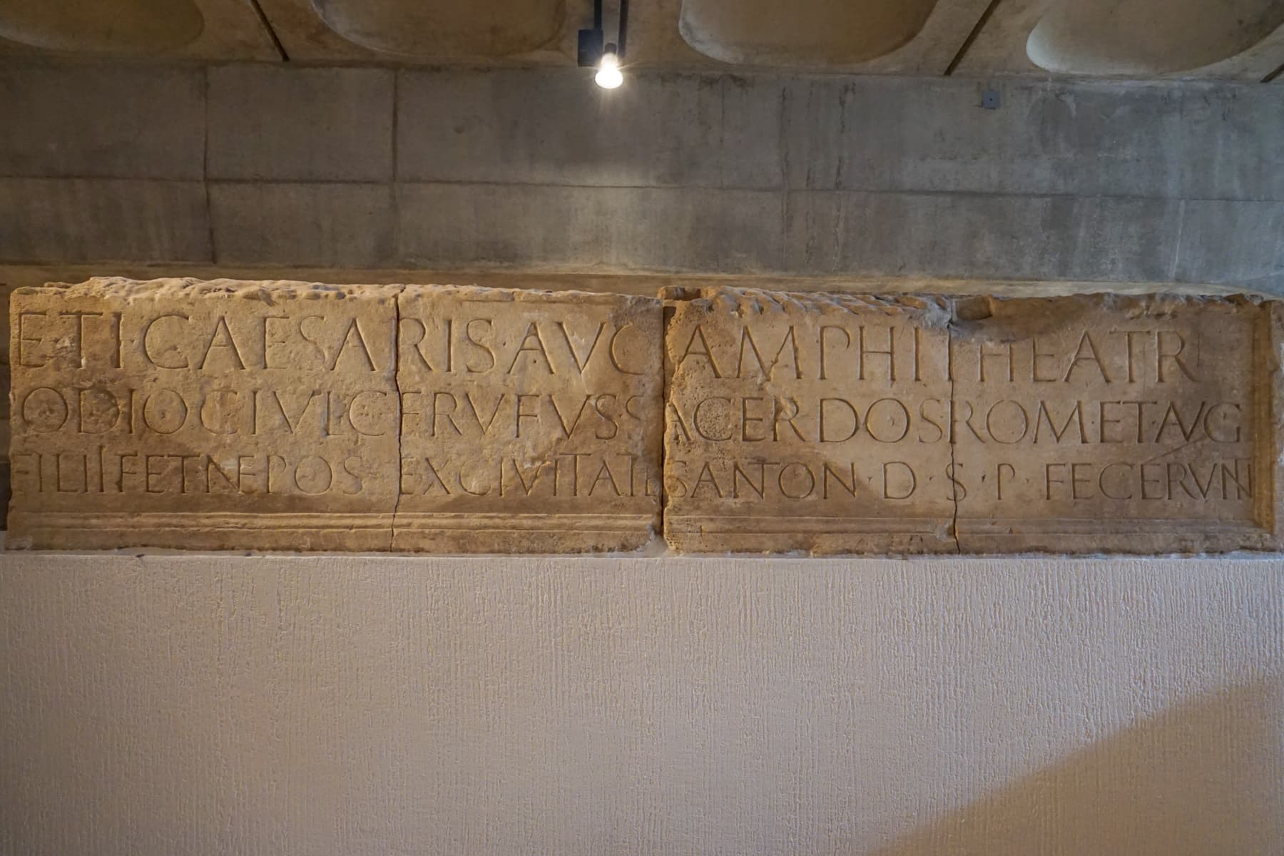 Theater Inscription in Latin