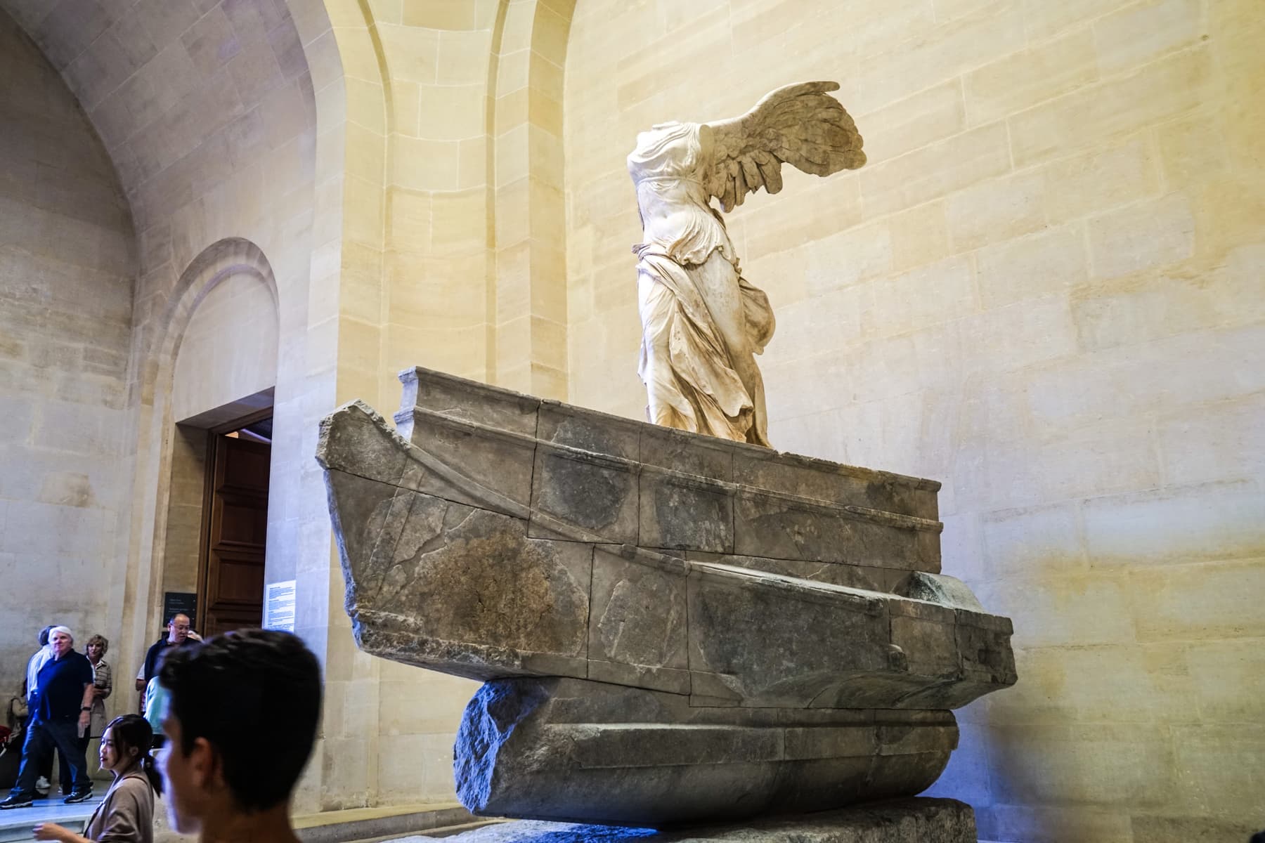 Winged Victory of Samothrace Left Side