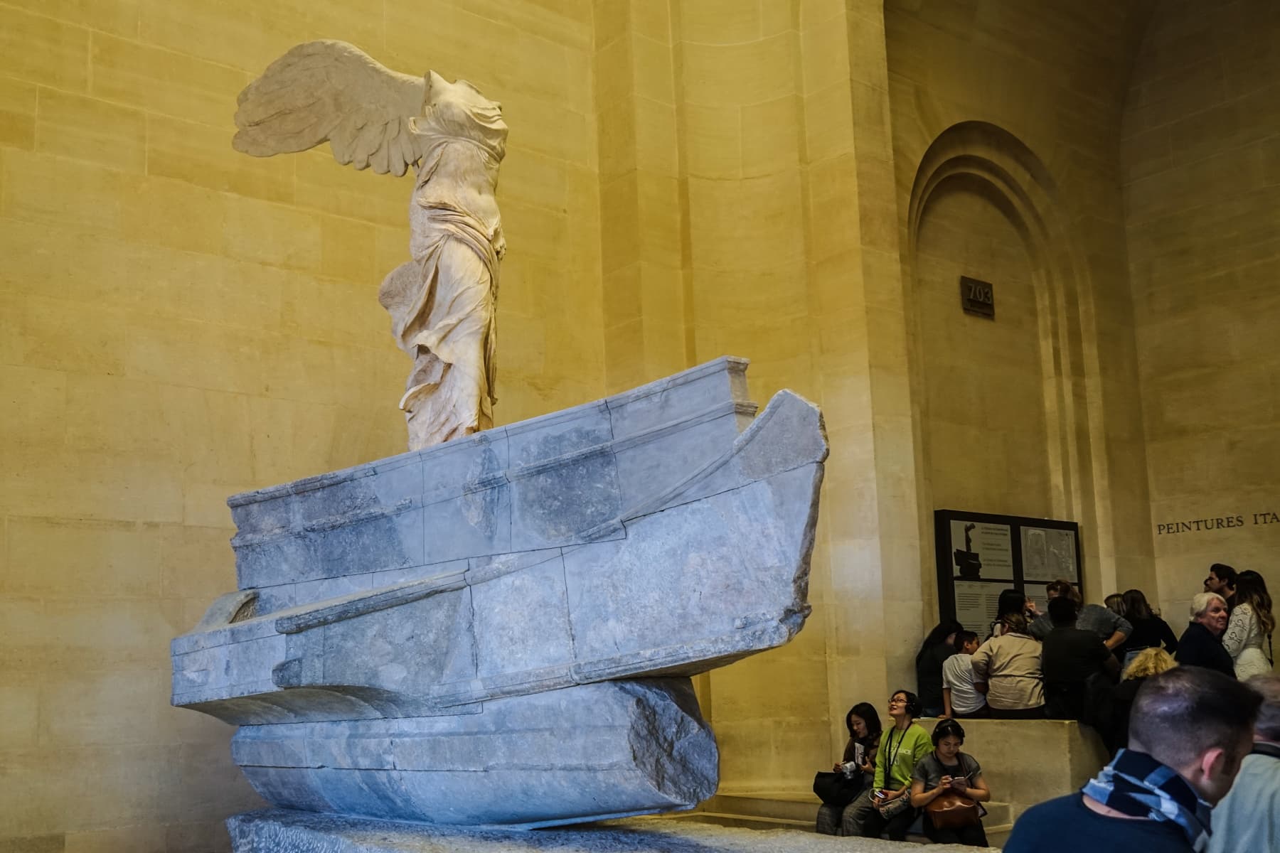 Winged Victory of Samothrace Right Side
