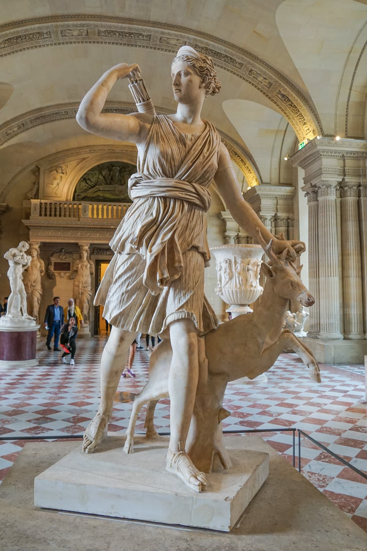 Louvre Statues