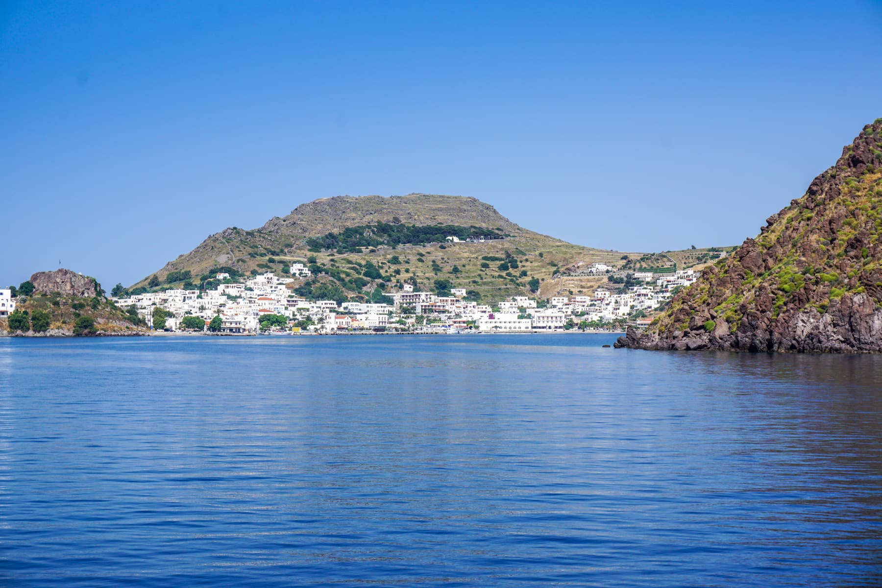Entrance to Harbor and Acropolis