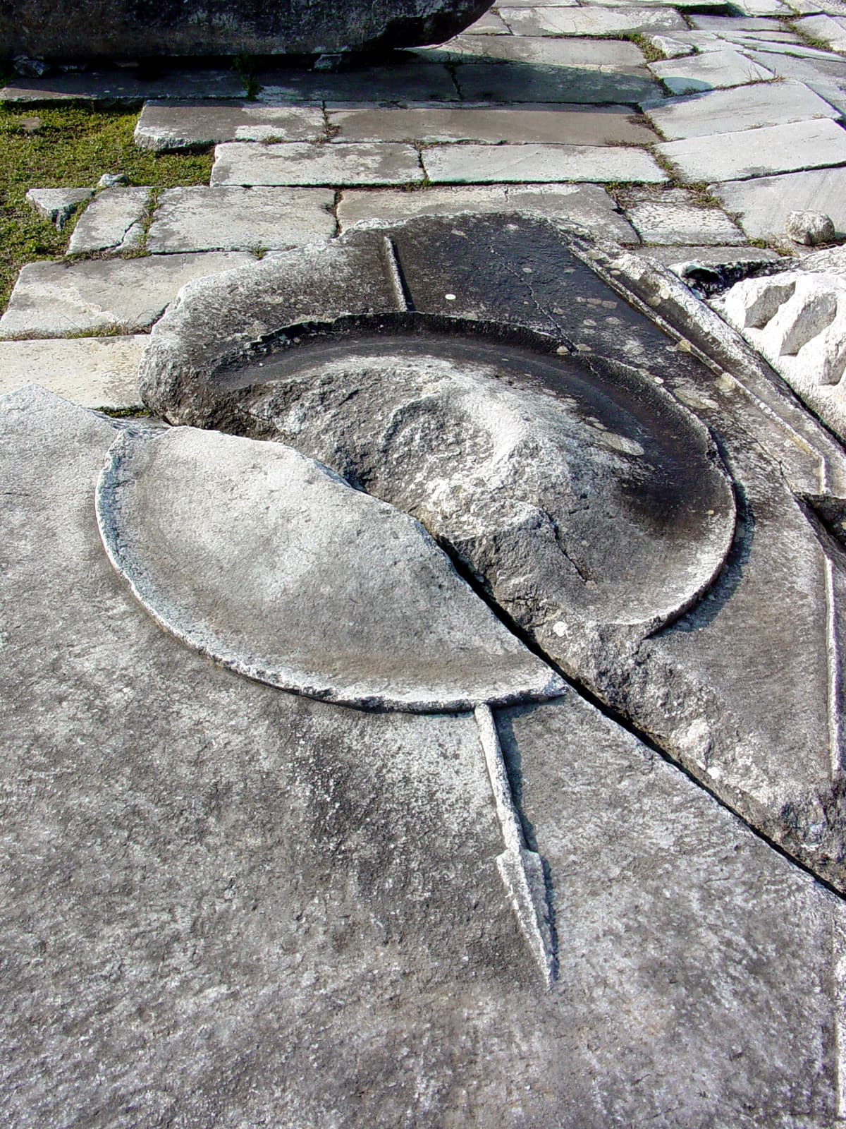 Shield and Spear Pediment