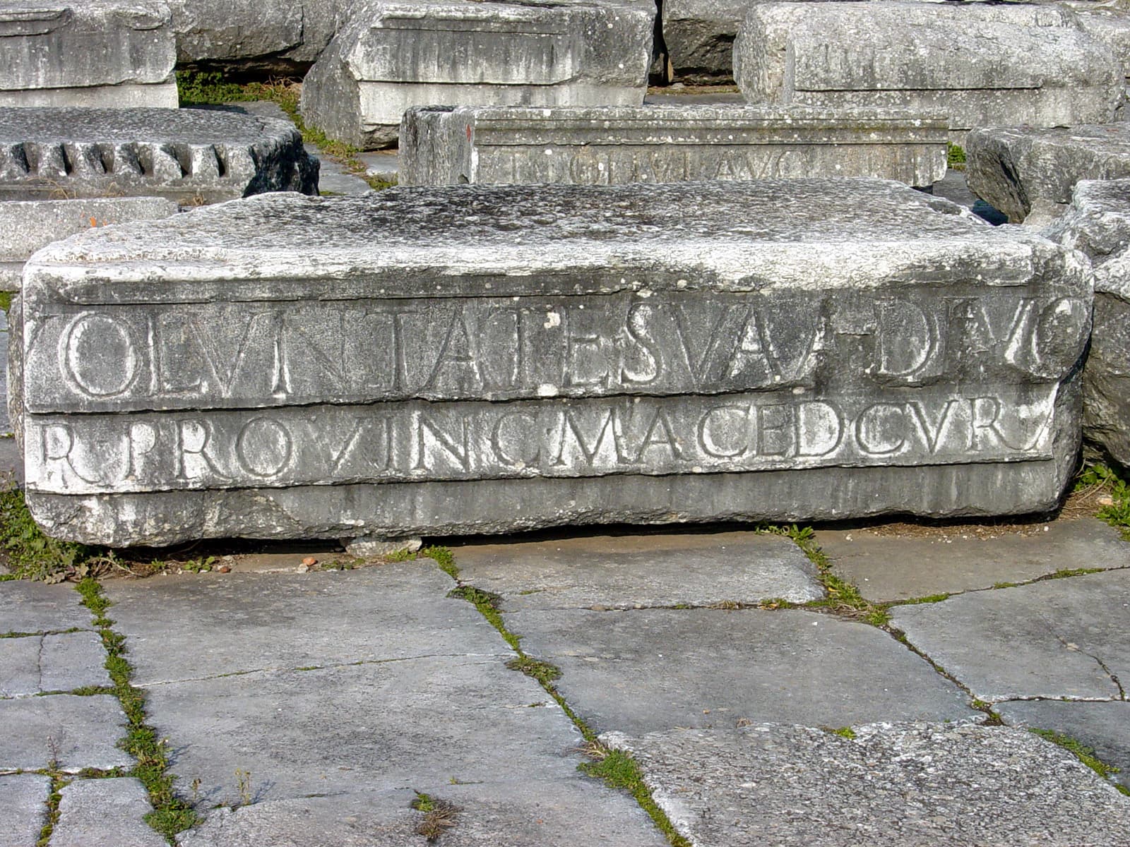 Province of Macedonia Inscription