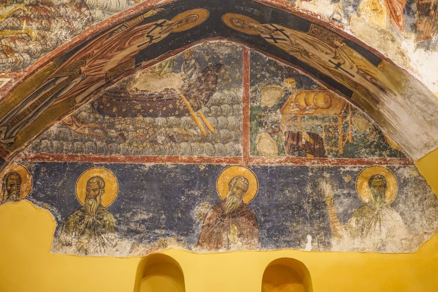 Refectory Wall Painting Detail