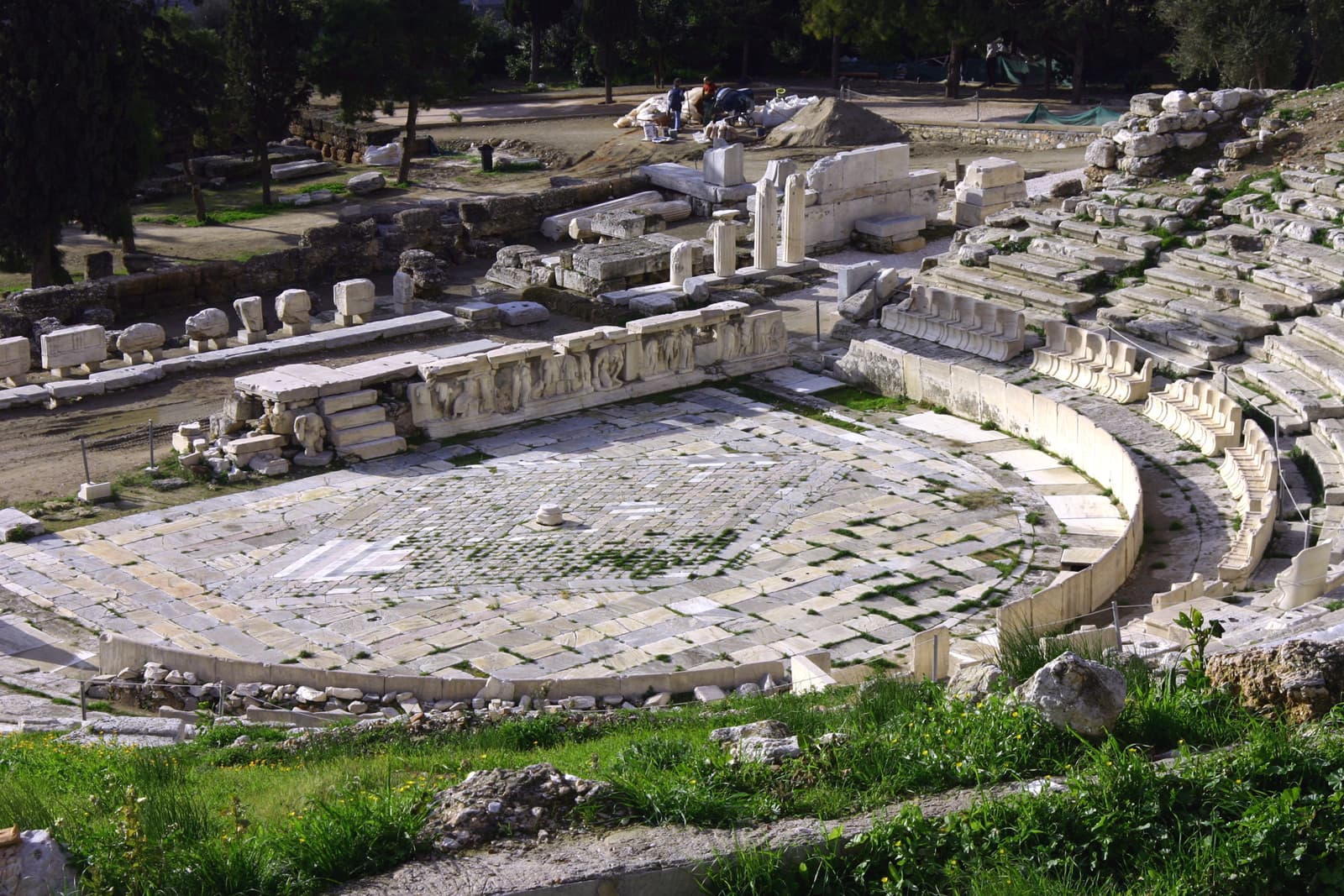 Orchestra and Stage