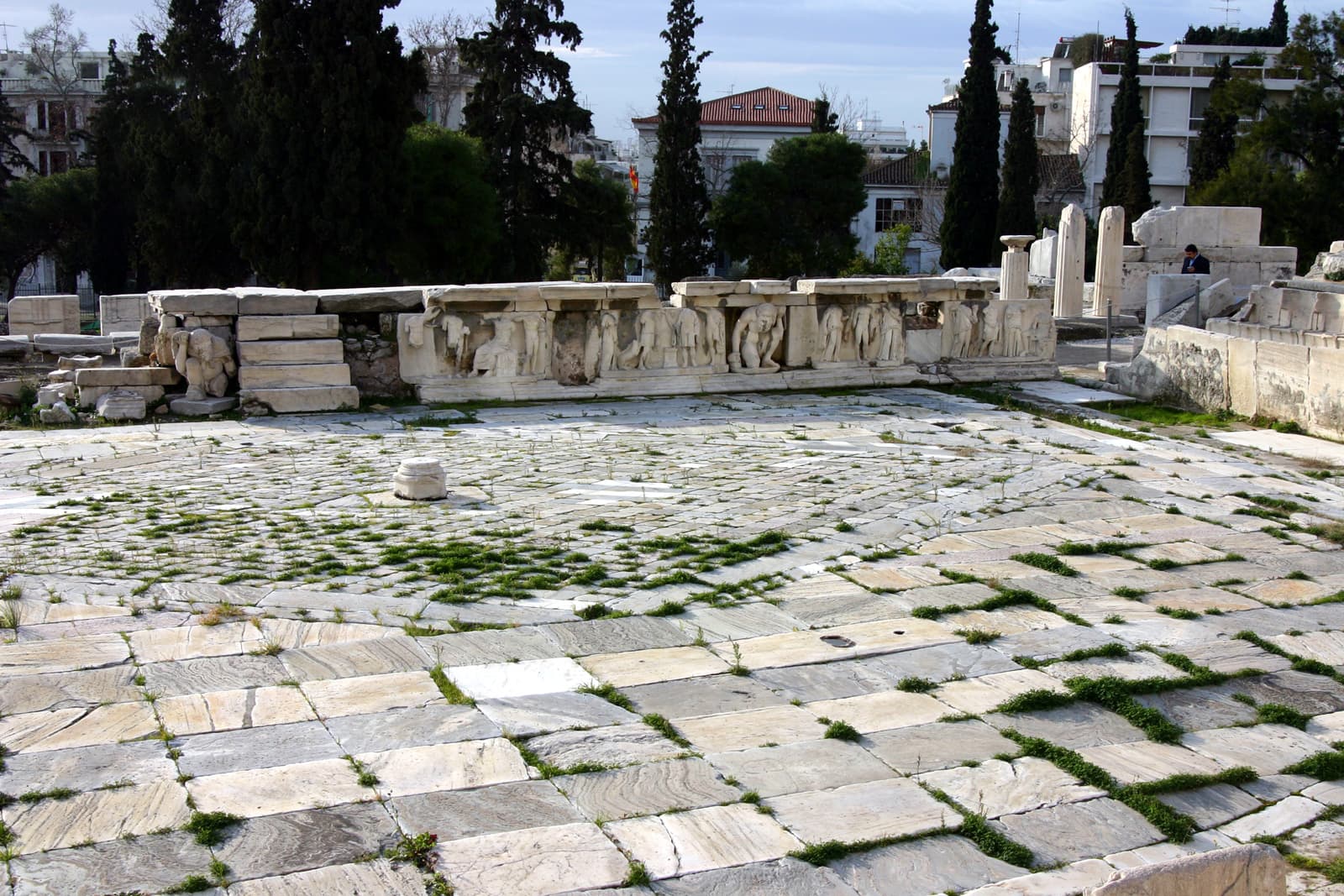 Dionysus Stage Relief