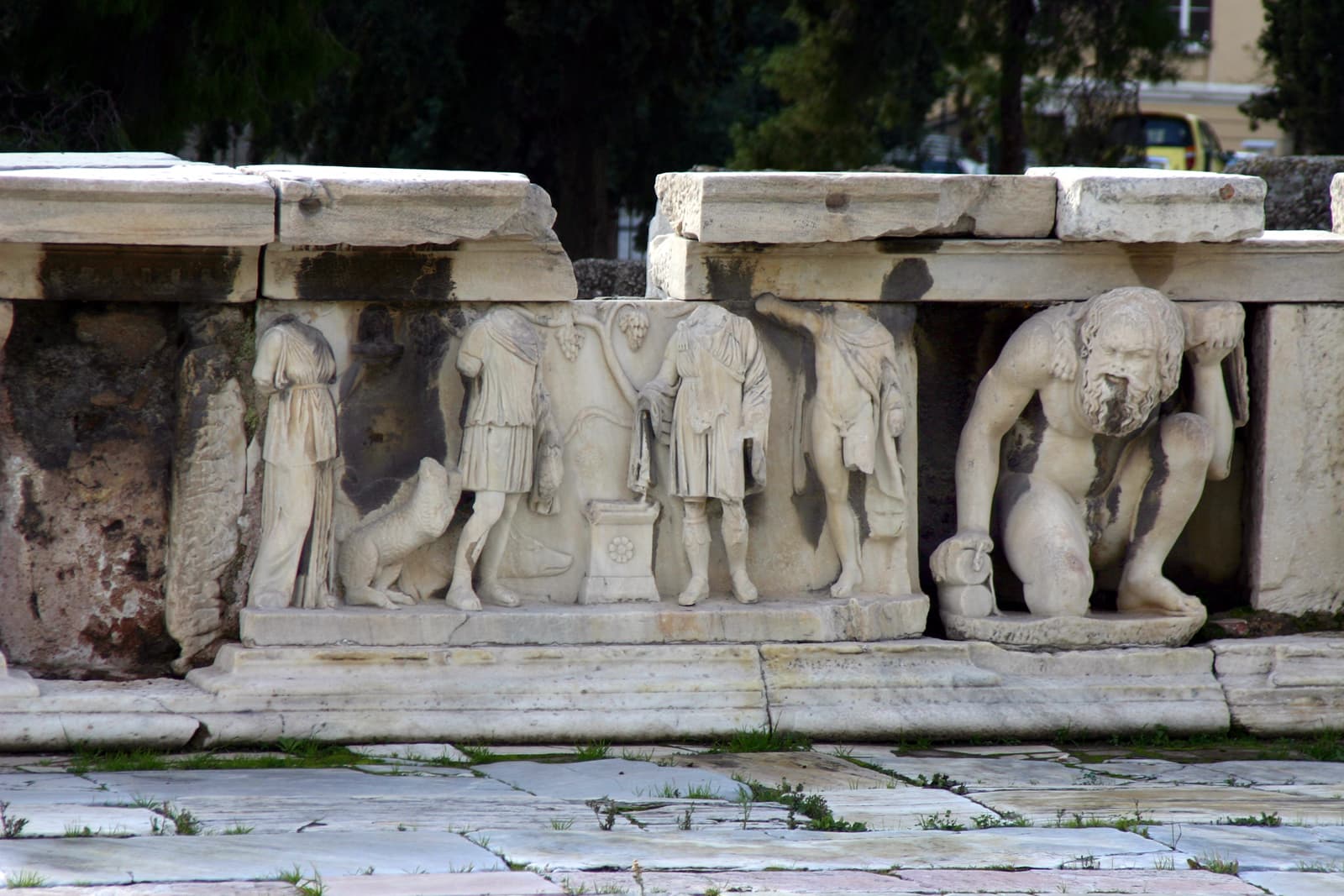 Dionysus Stage Relief (2)