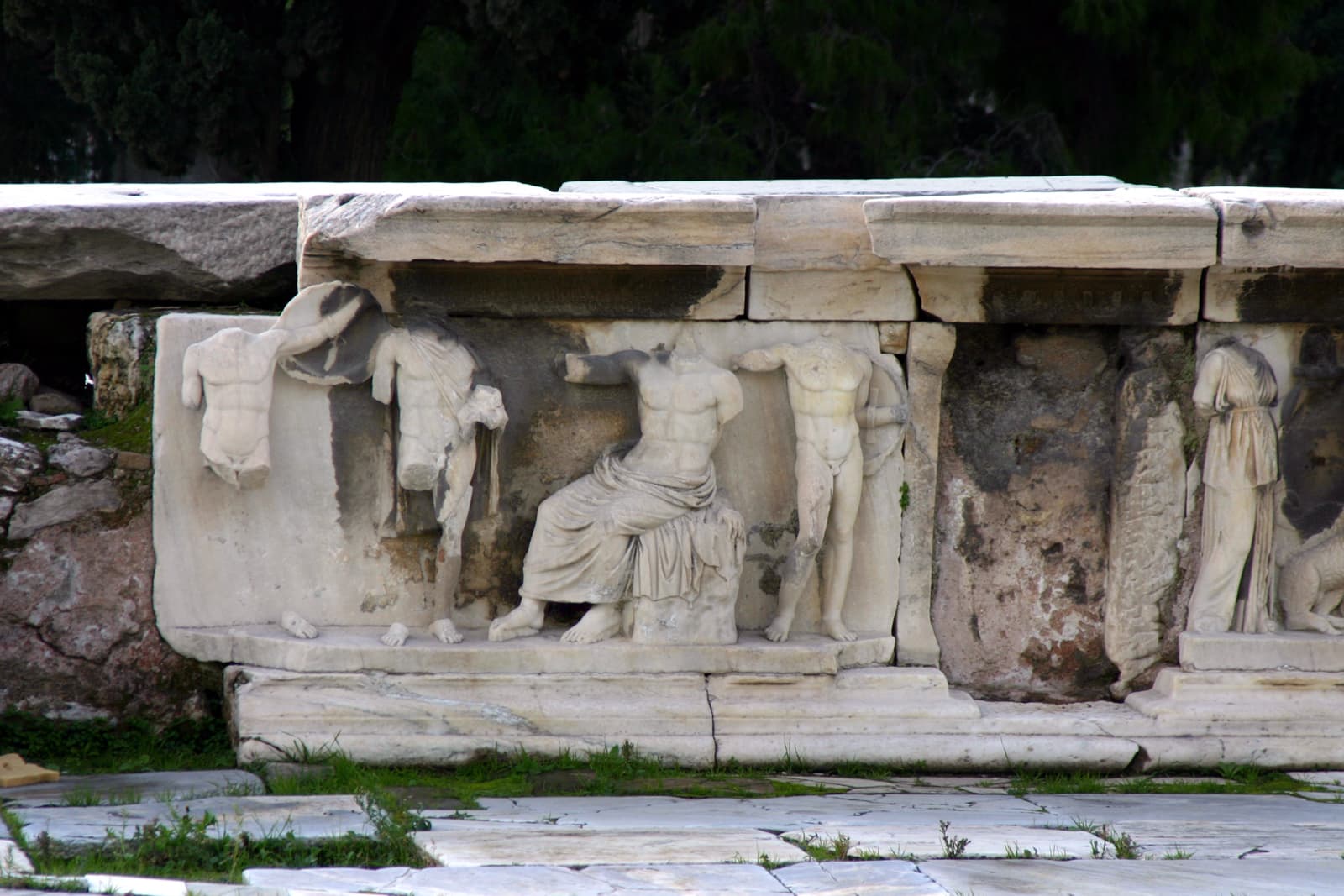 Dionysus Stage Relief (3)