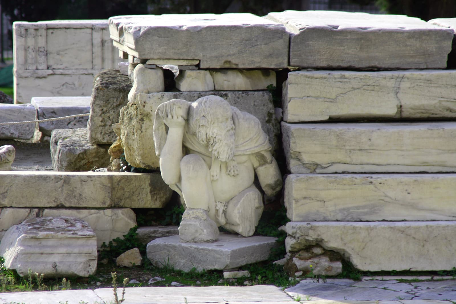 Dionysus Stage Relief (Silenus)