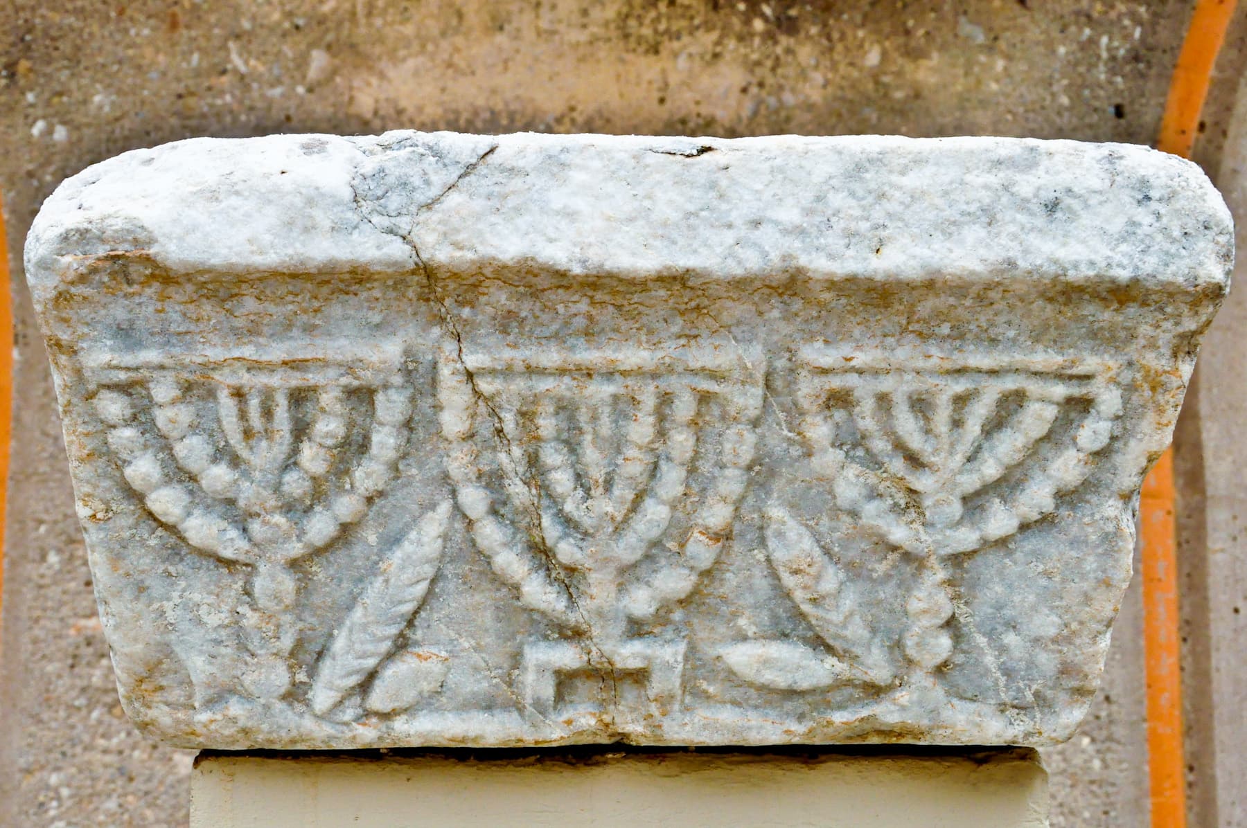 Menorah Relief