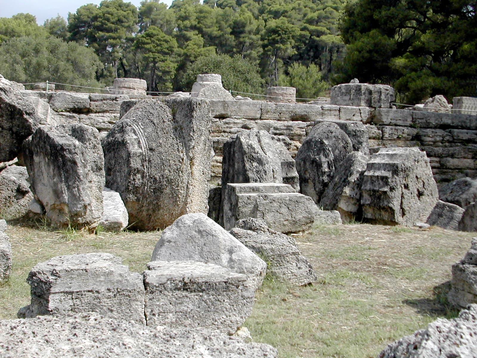 Temple of Zeus Columns