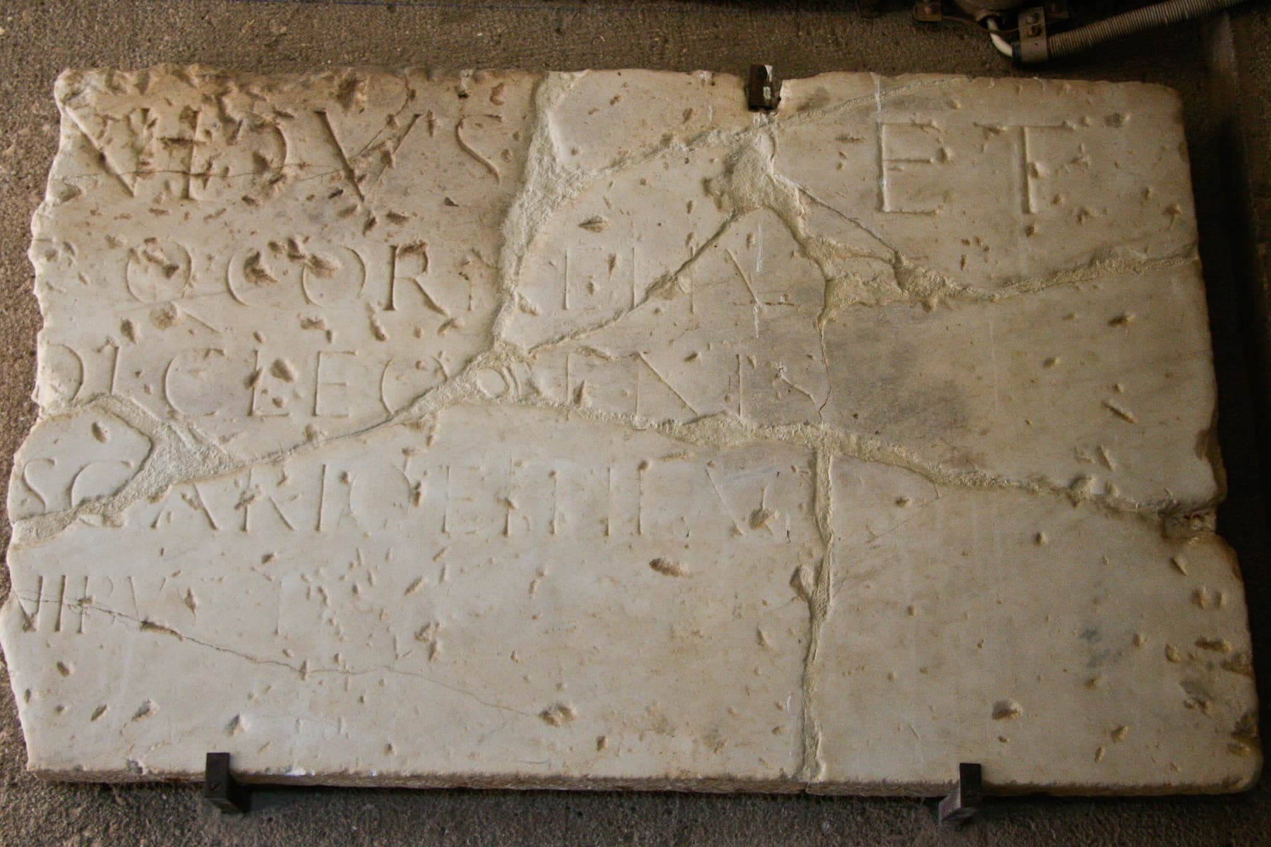 Meat Market Inscription
