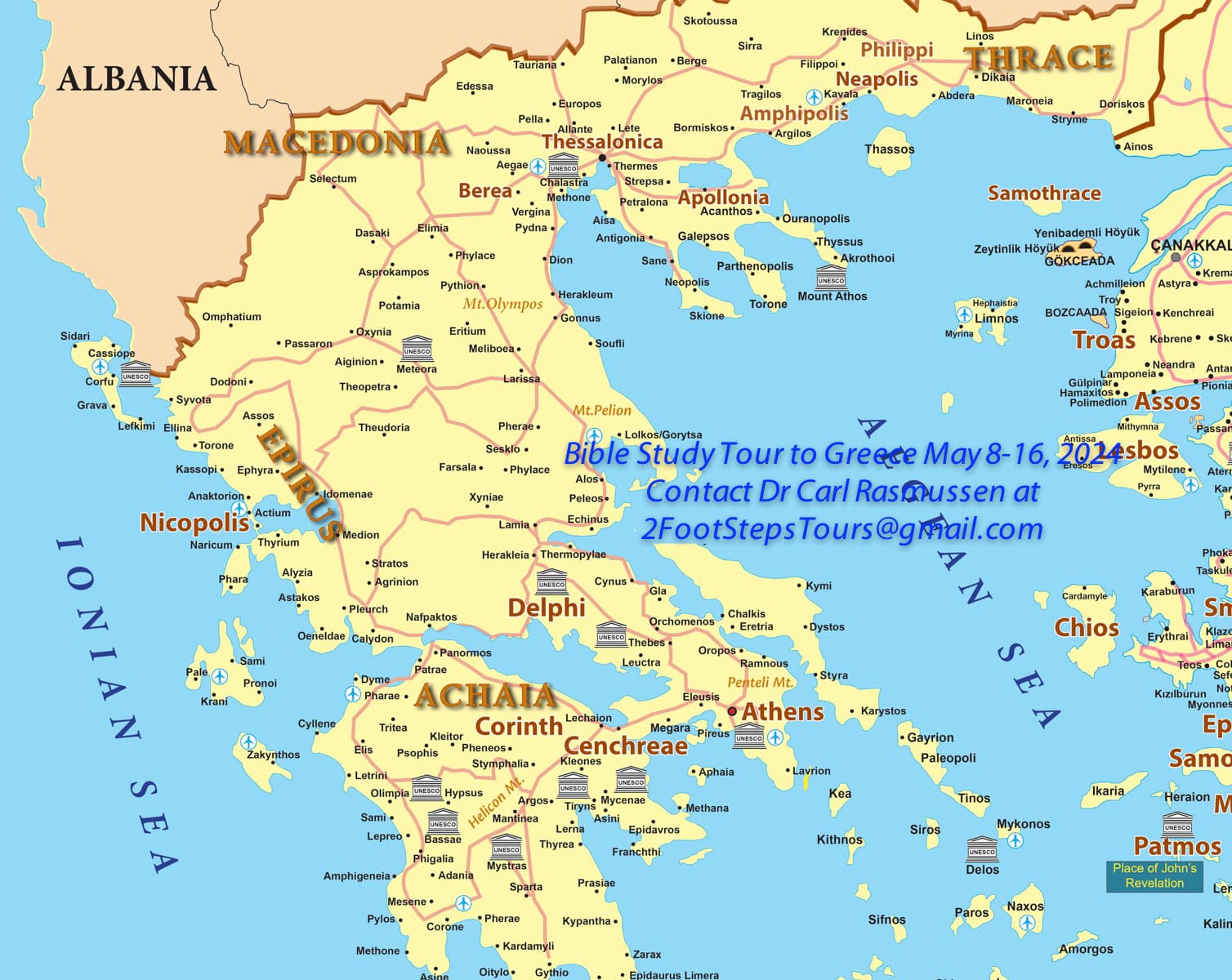 9-Day Trip to Greece 2024