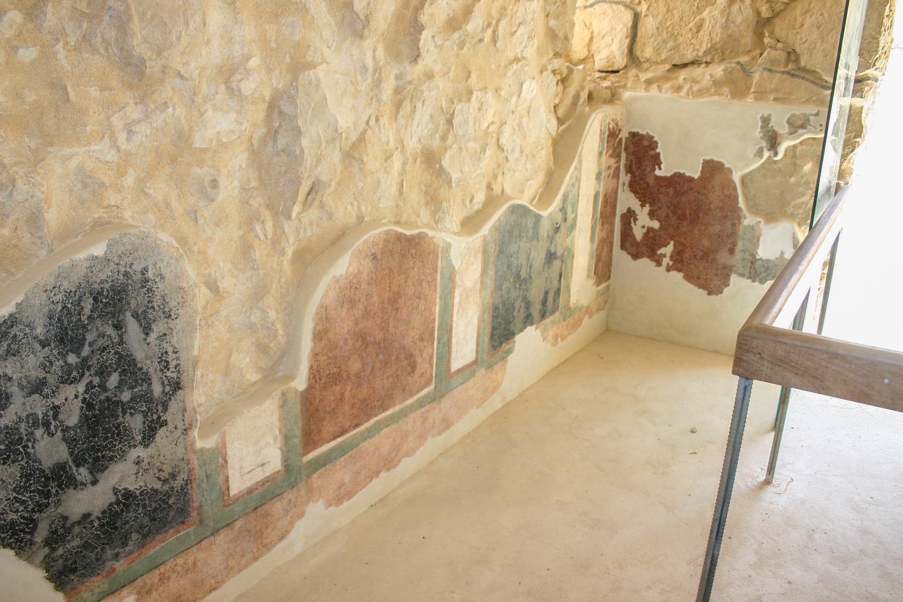 Commandant's Headquarters Frescos 1
