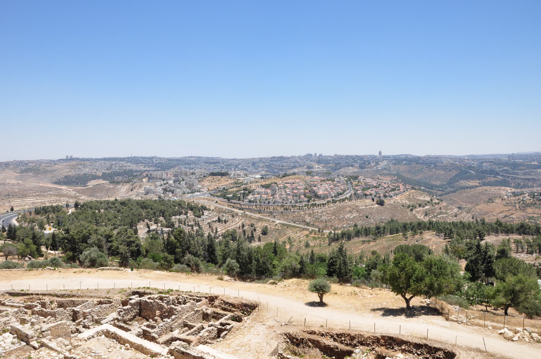 View to Jerusalem