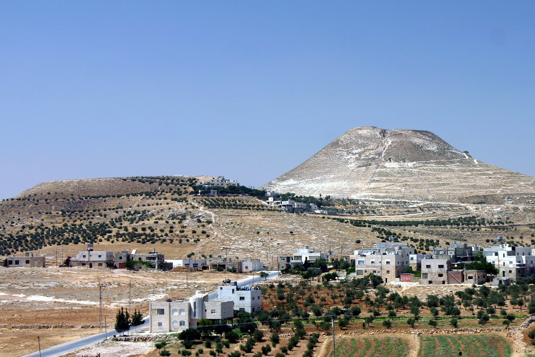 Herodium from northeast