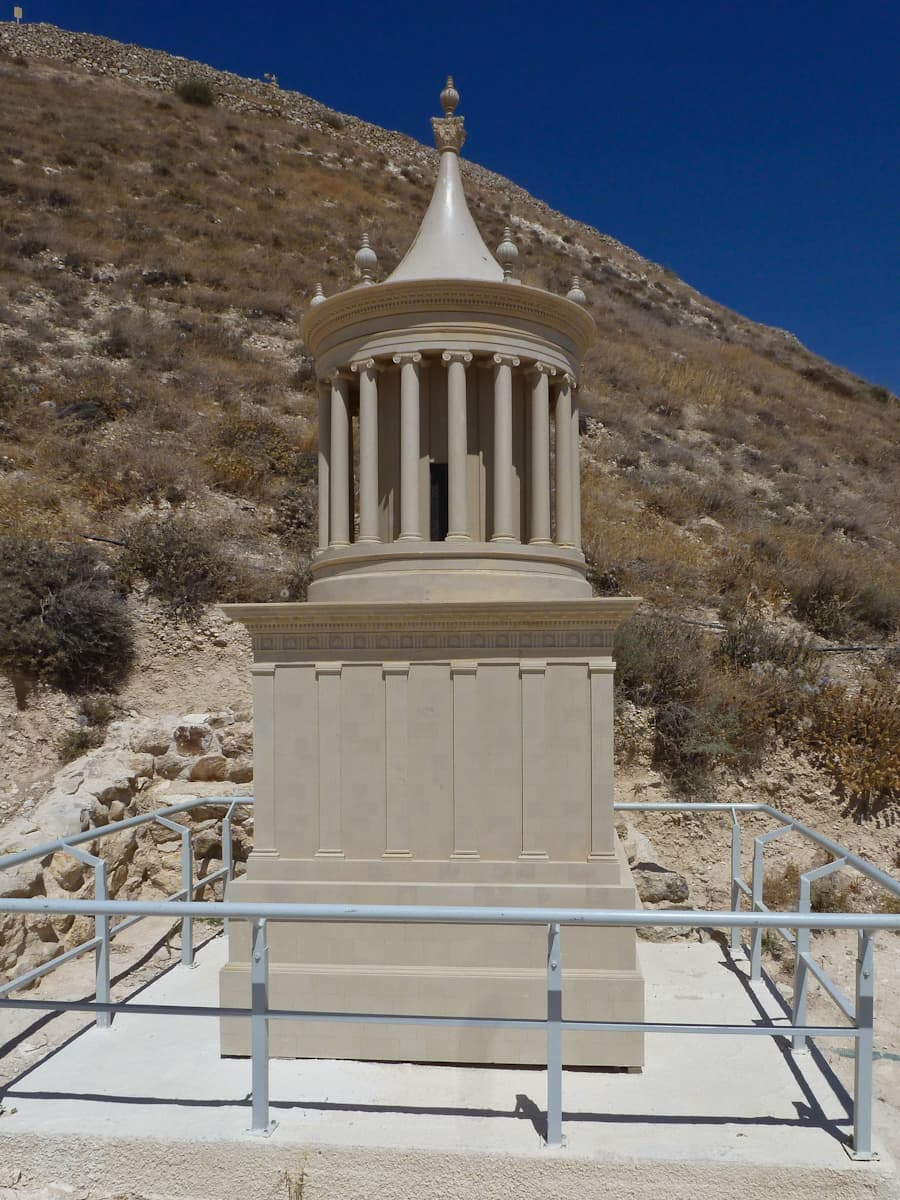 Model of Herod's Tomb