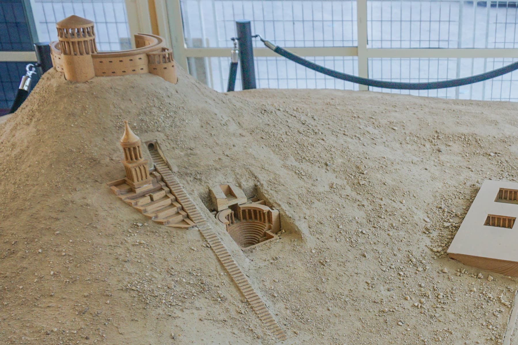 Model of North Slope of the Herodium