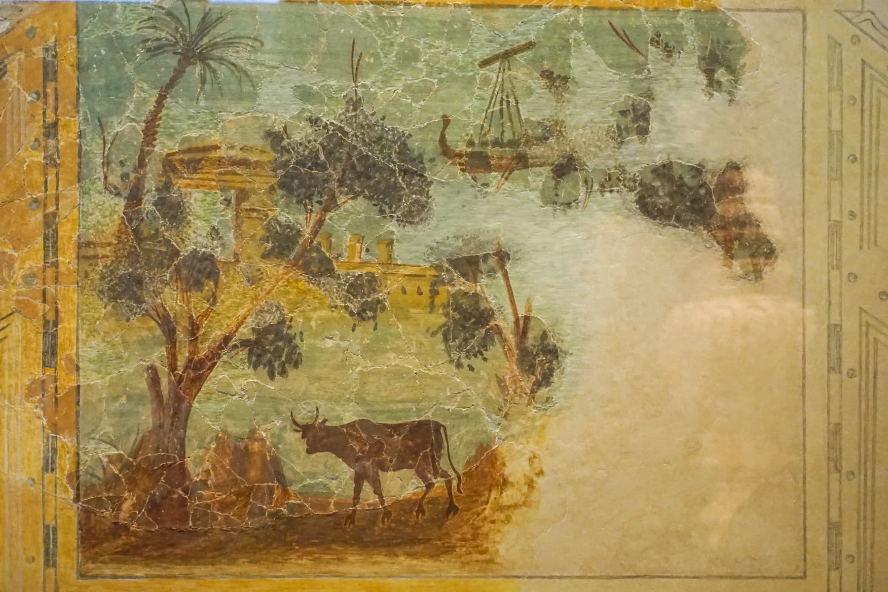 Fresco Nature Scene