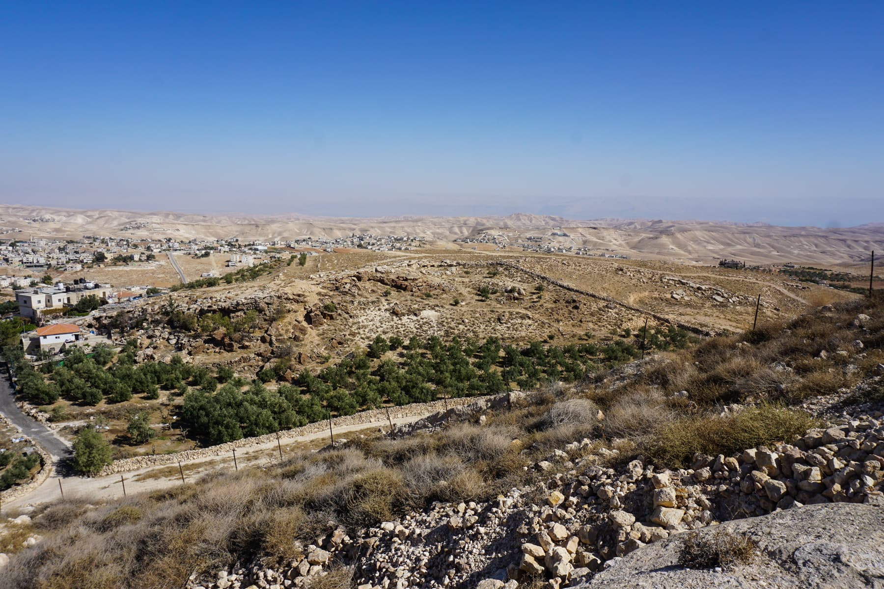 View Towards Judean Wilderness