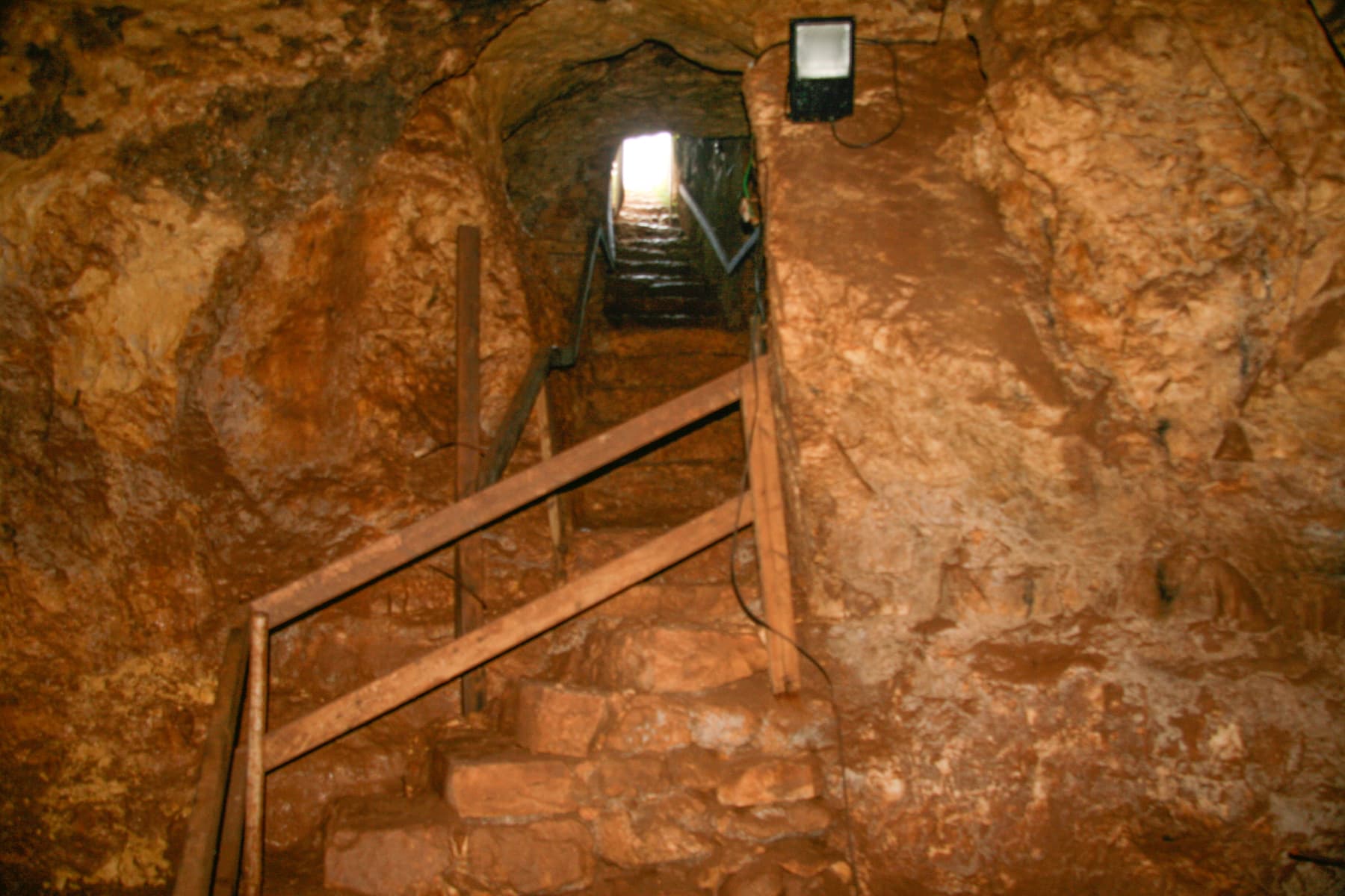 Steps Into the Biyar Aqueduct