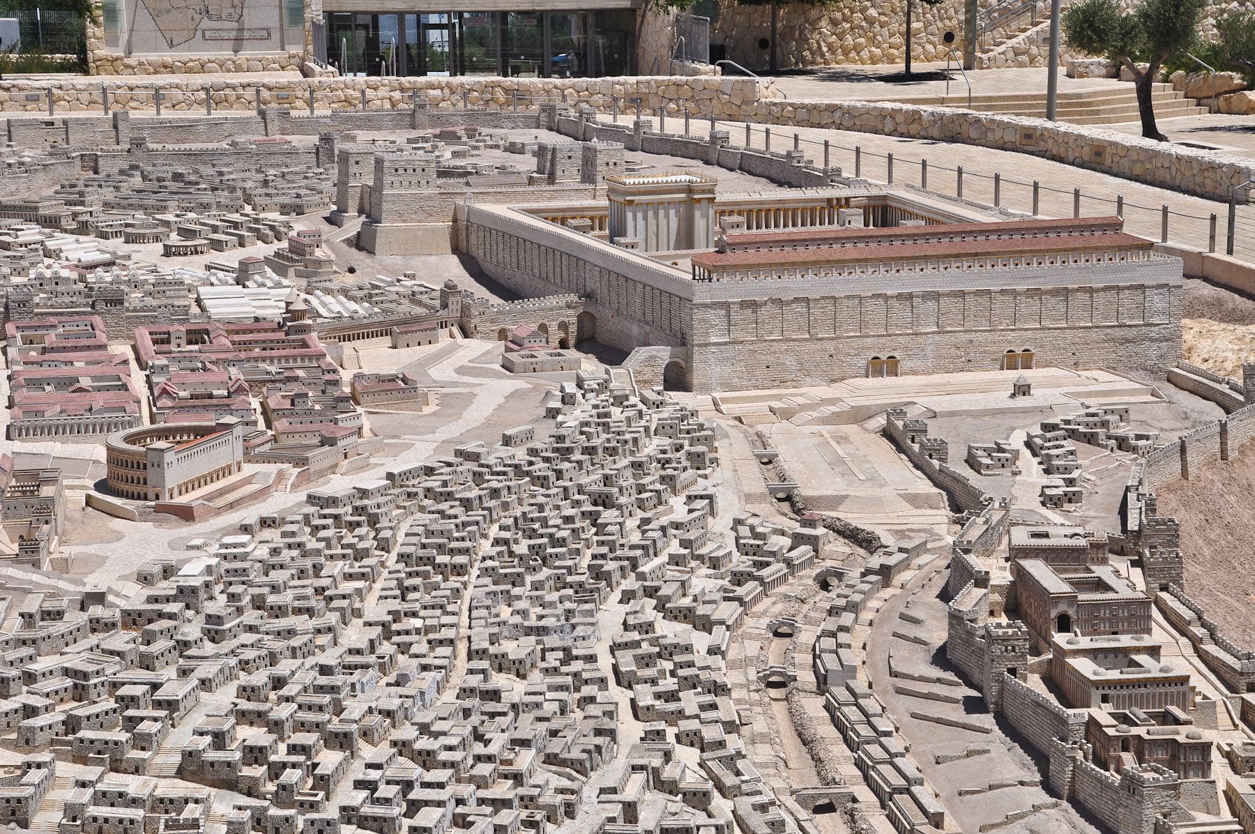 Approach Temple Mount from SW