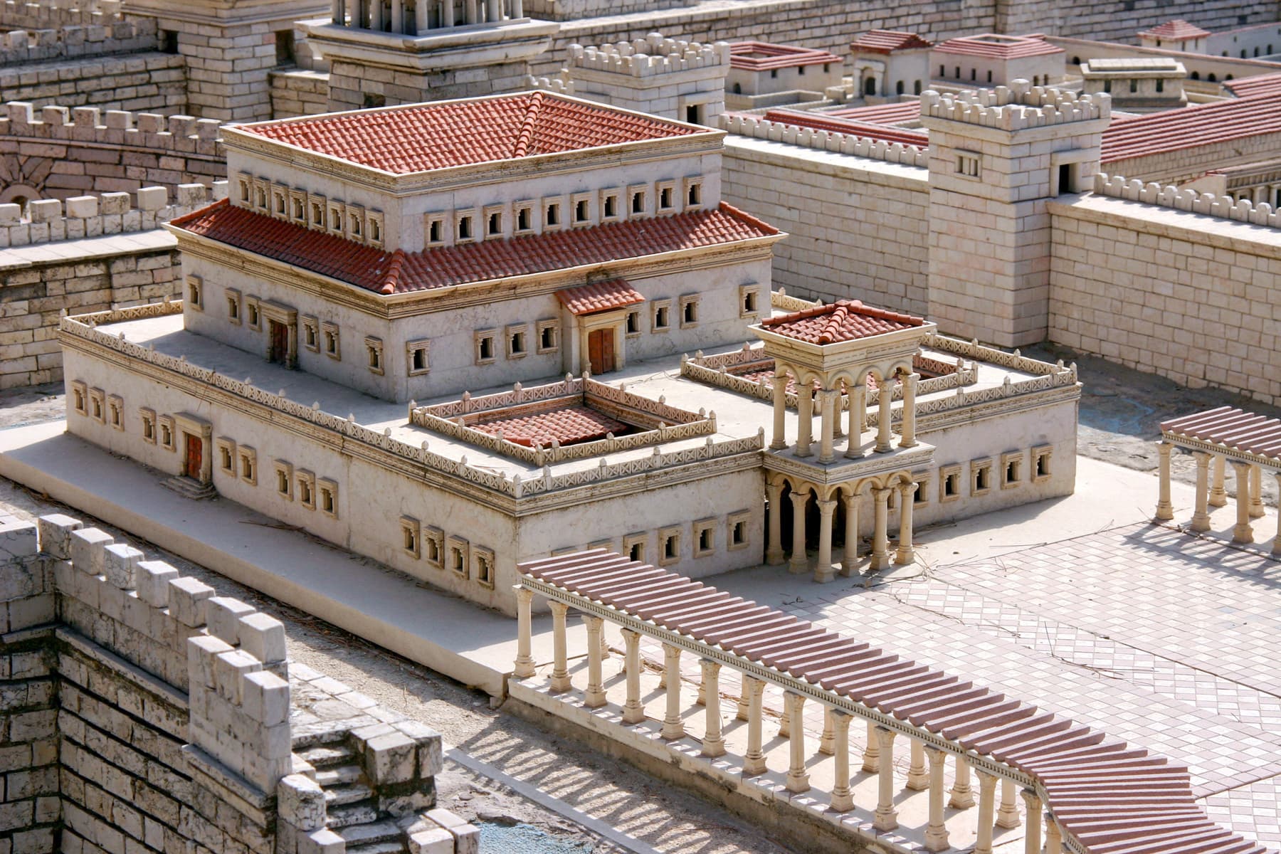 Herod's Palace Detail