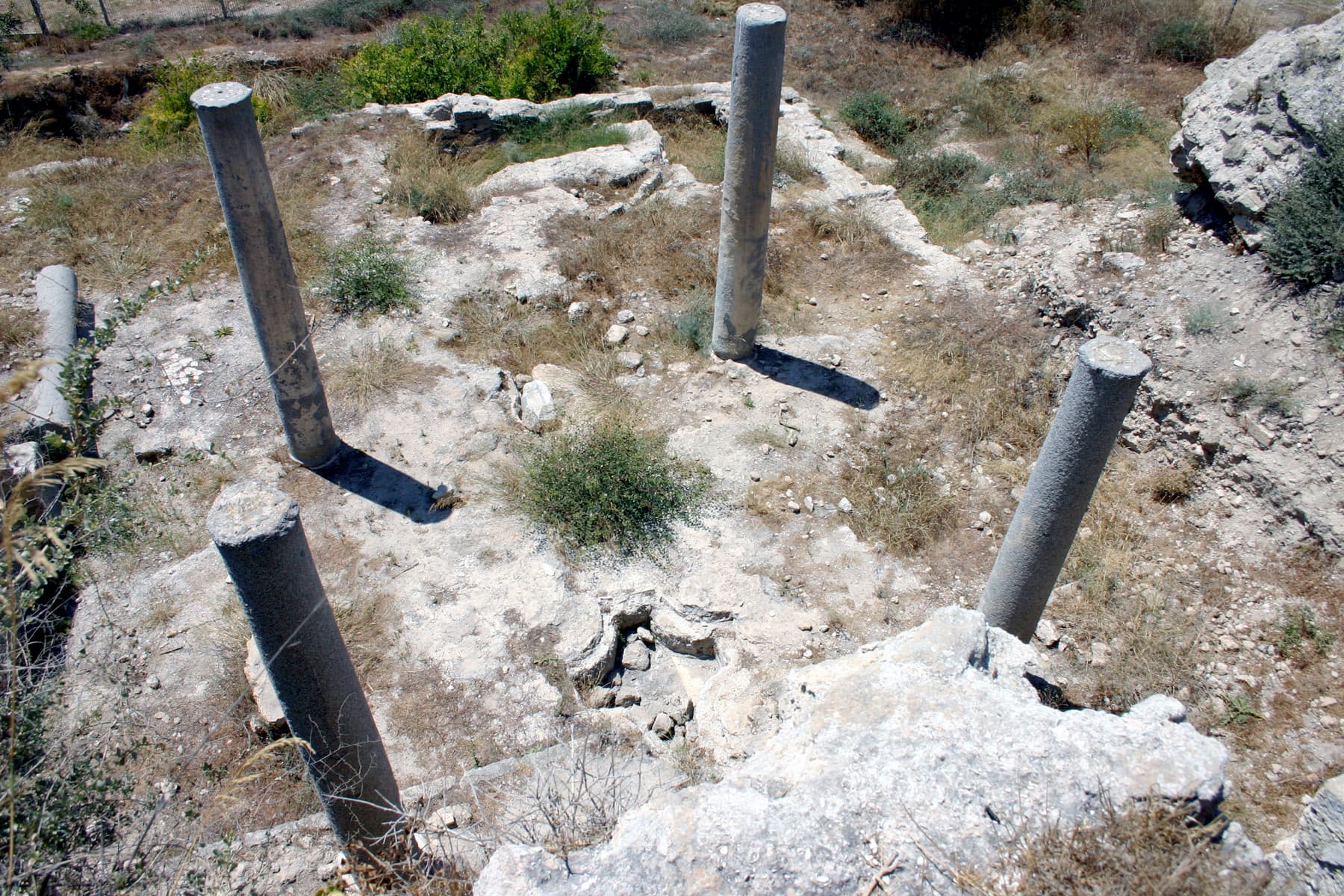 Columns of the St. Mary’s Church
