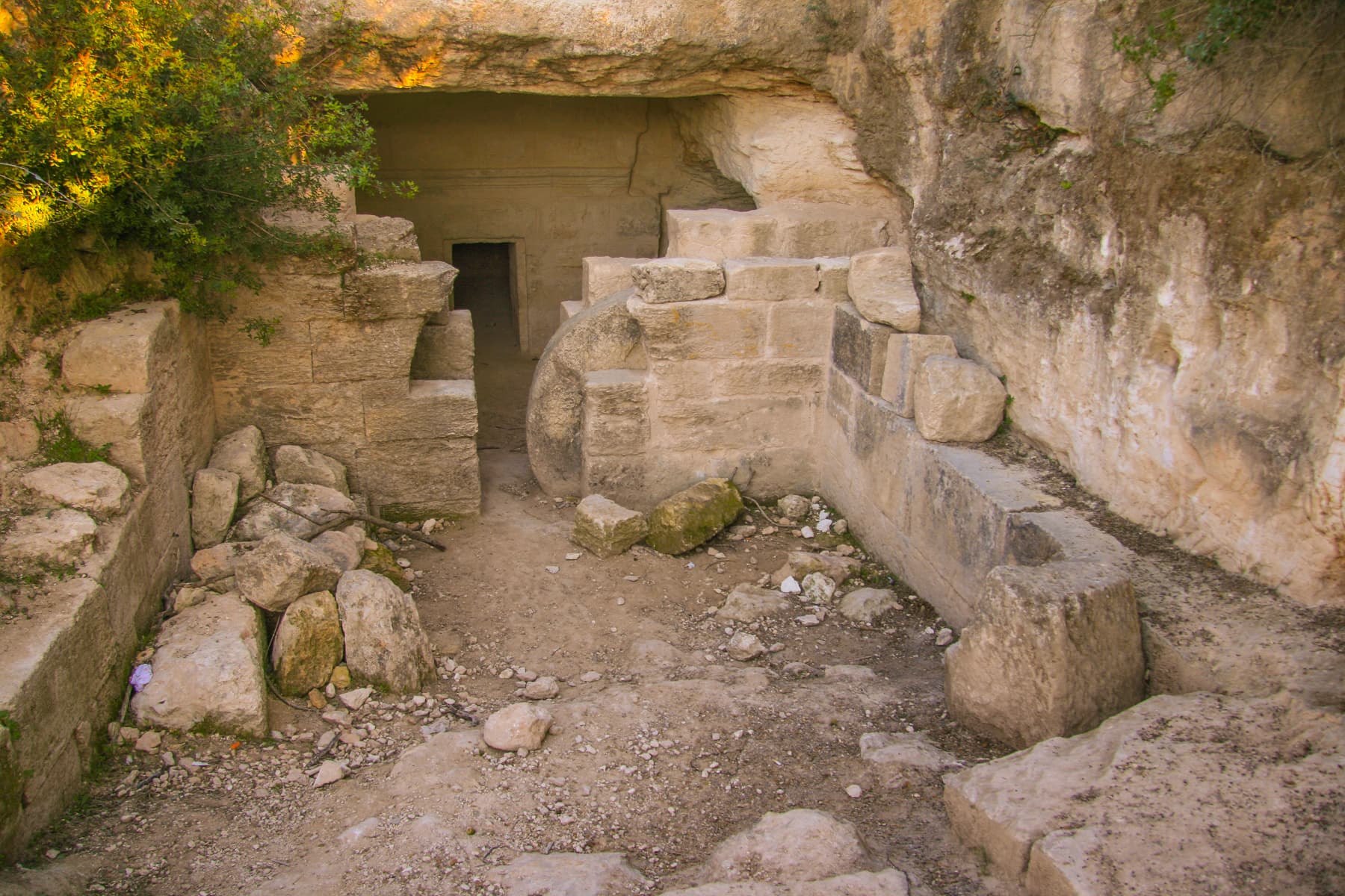 Rebuilt Tomb