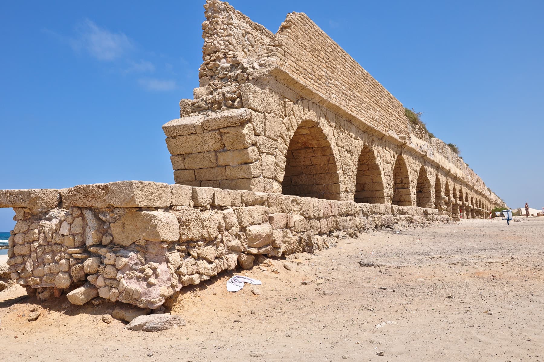 Caesarea Aqueduct, High Level