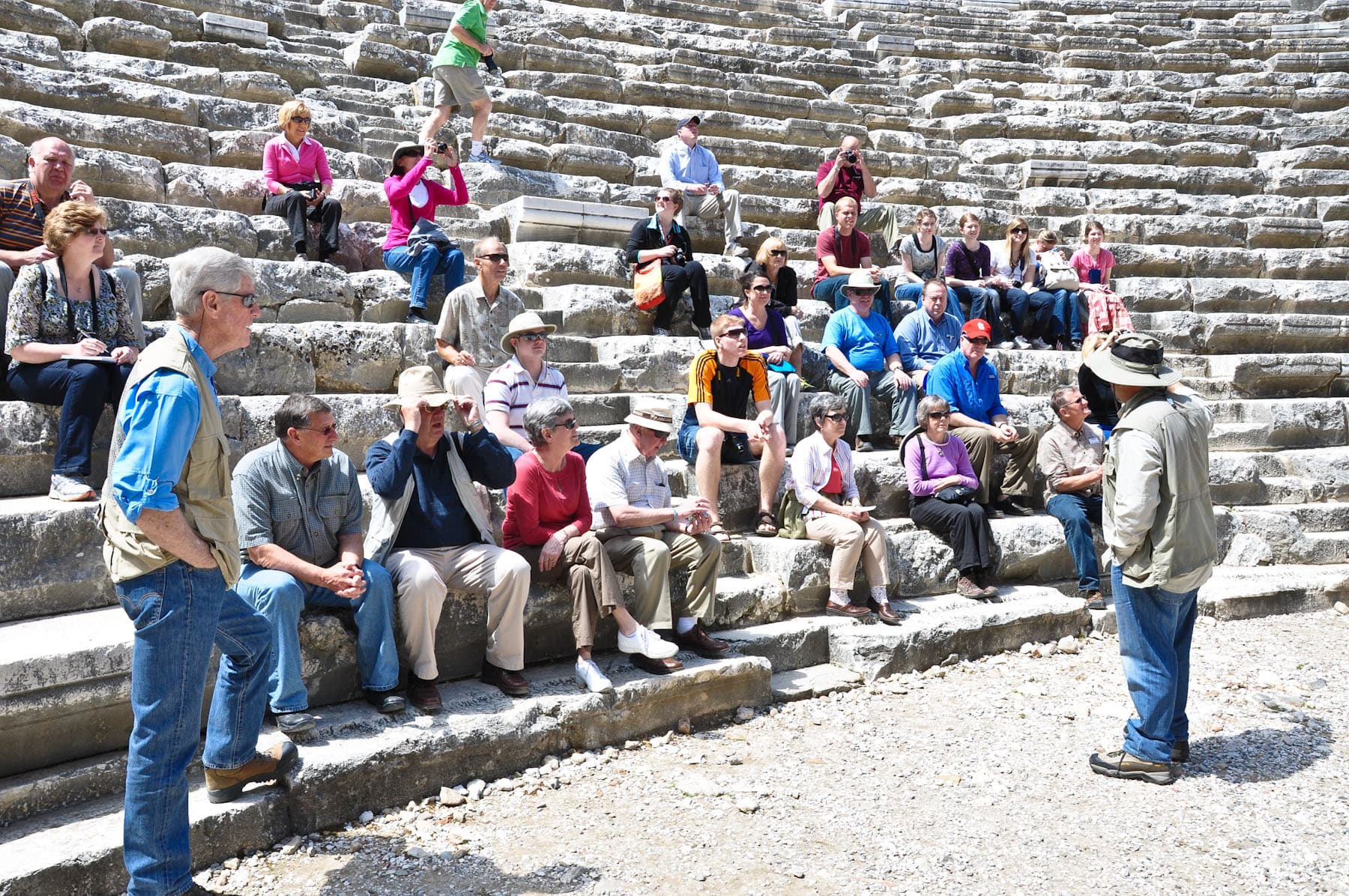 At Aspendos