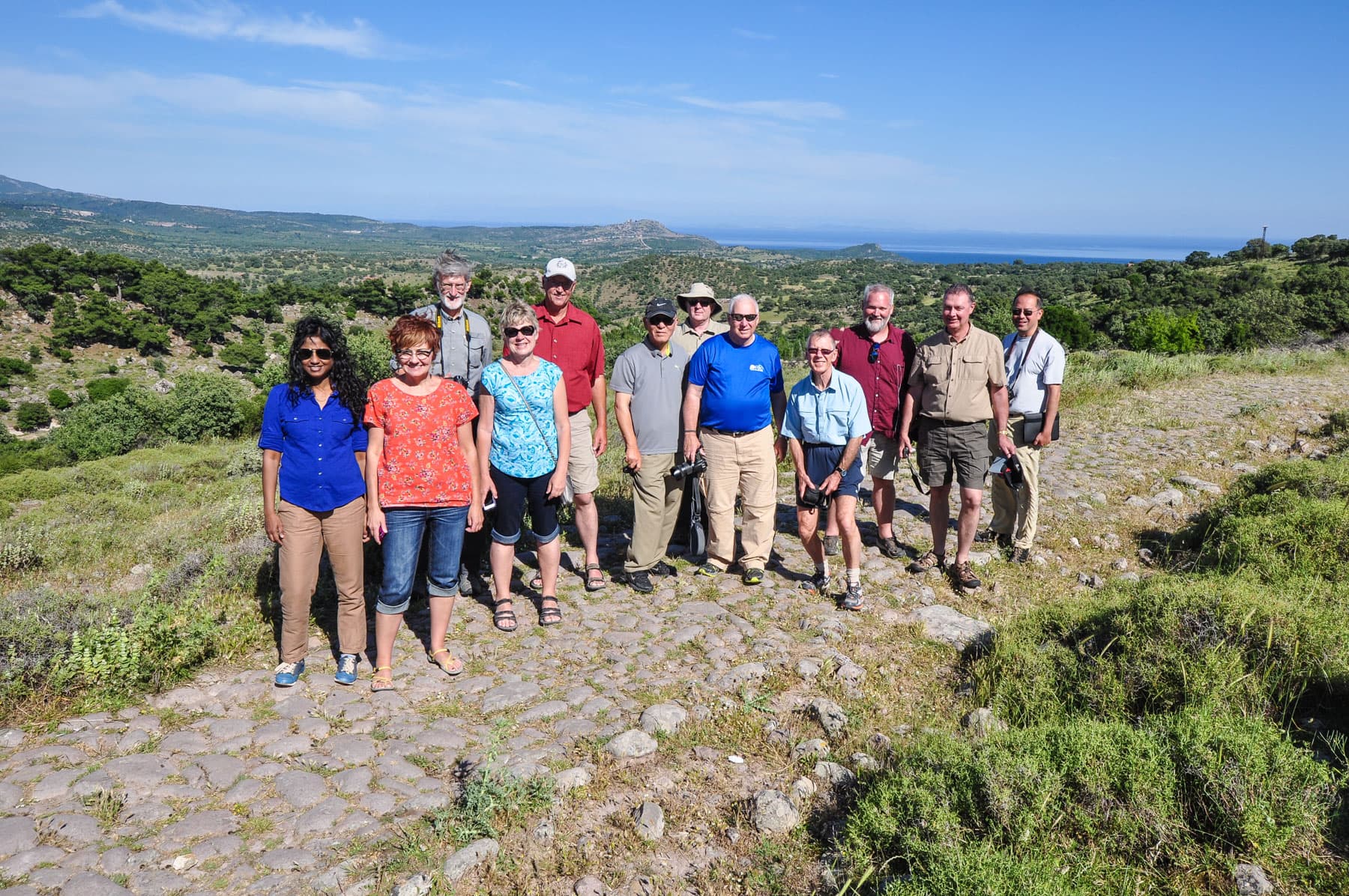 On the Roman Road Near Assos