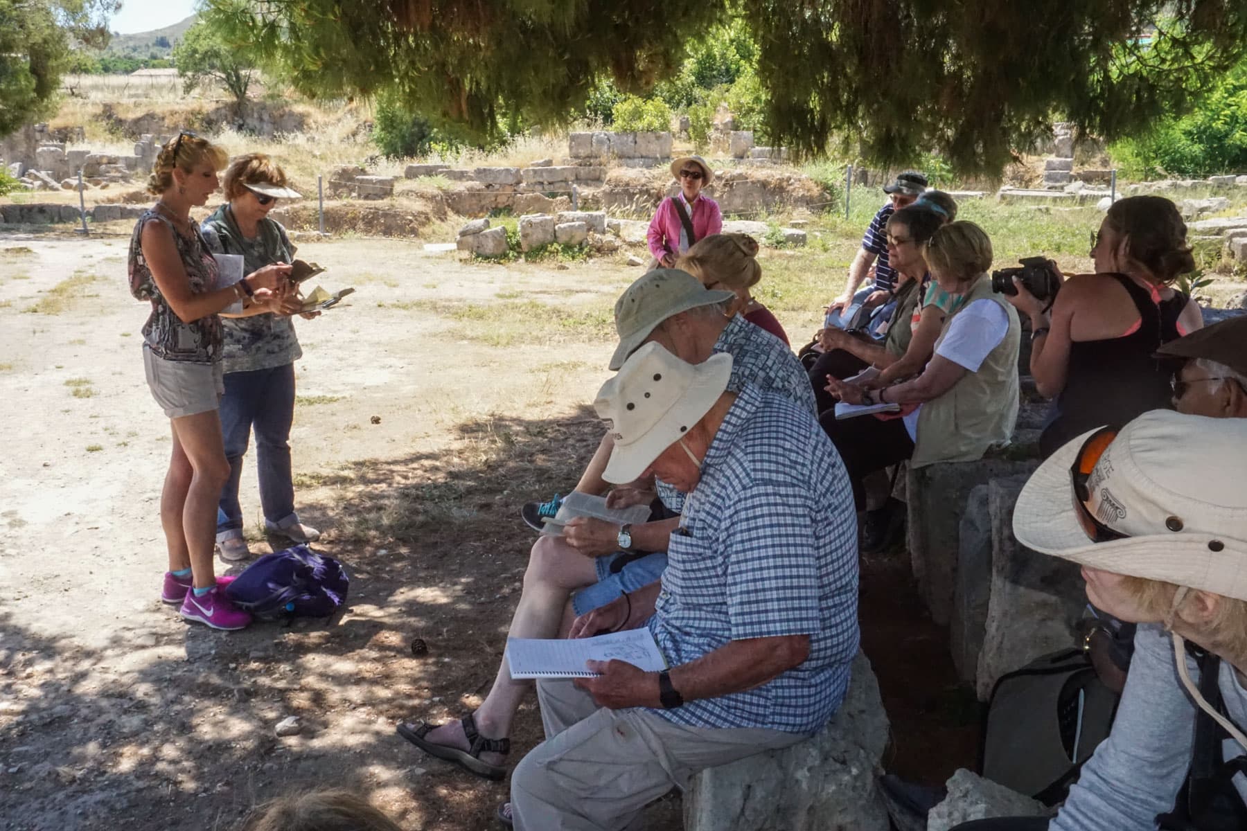 Scripture Reading at Corinth