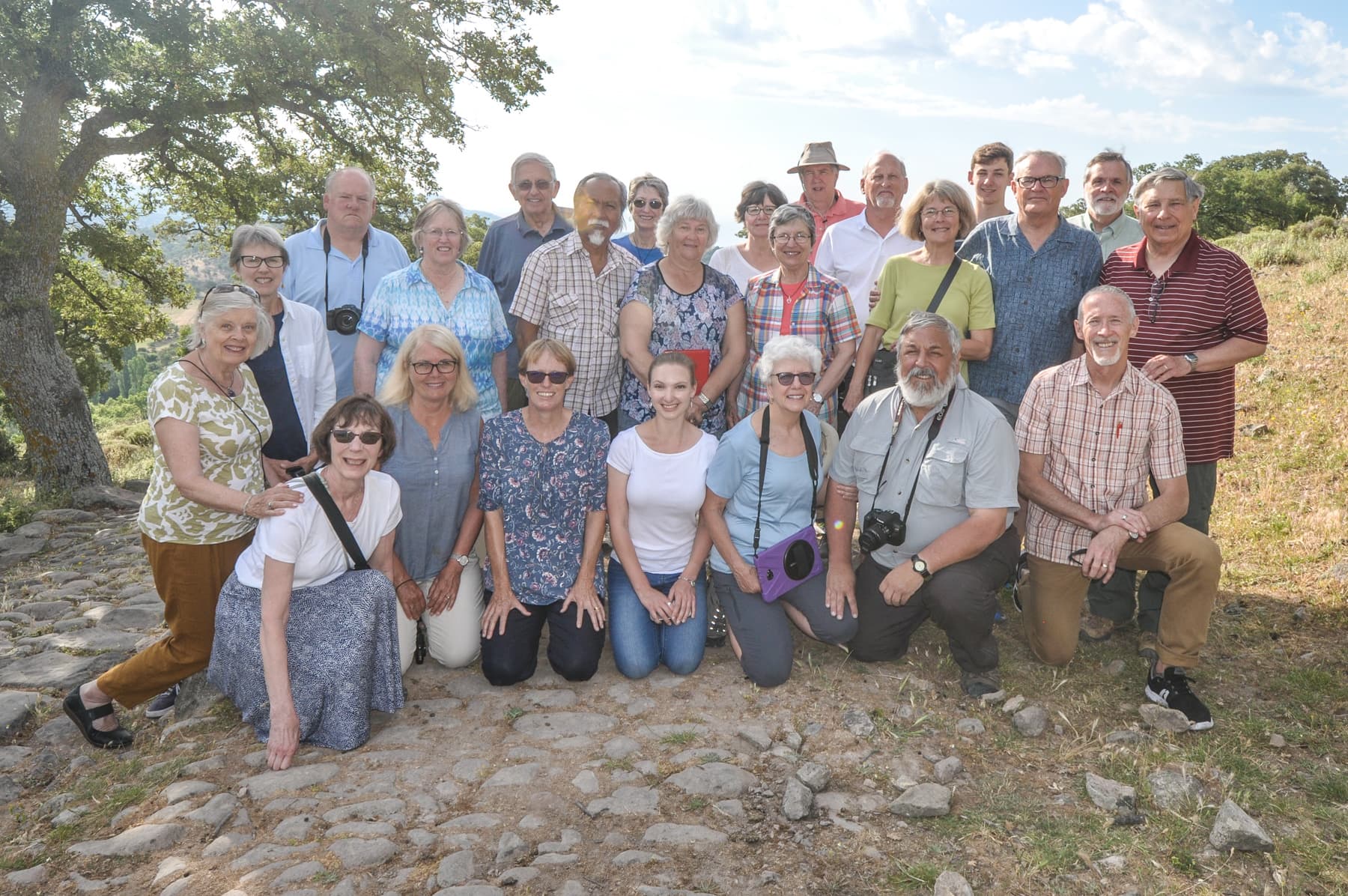 Group on the Road to Assos