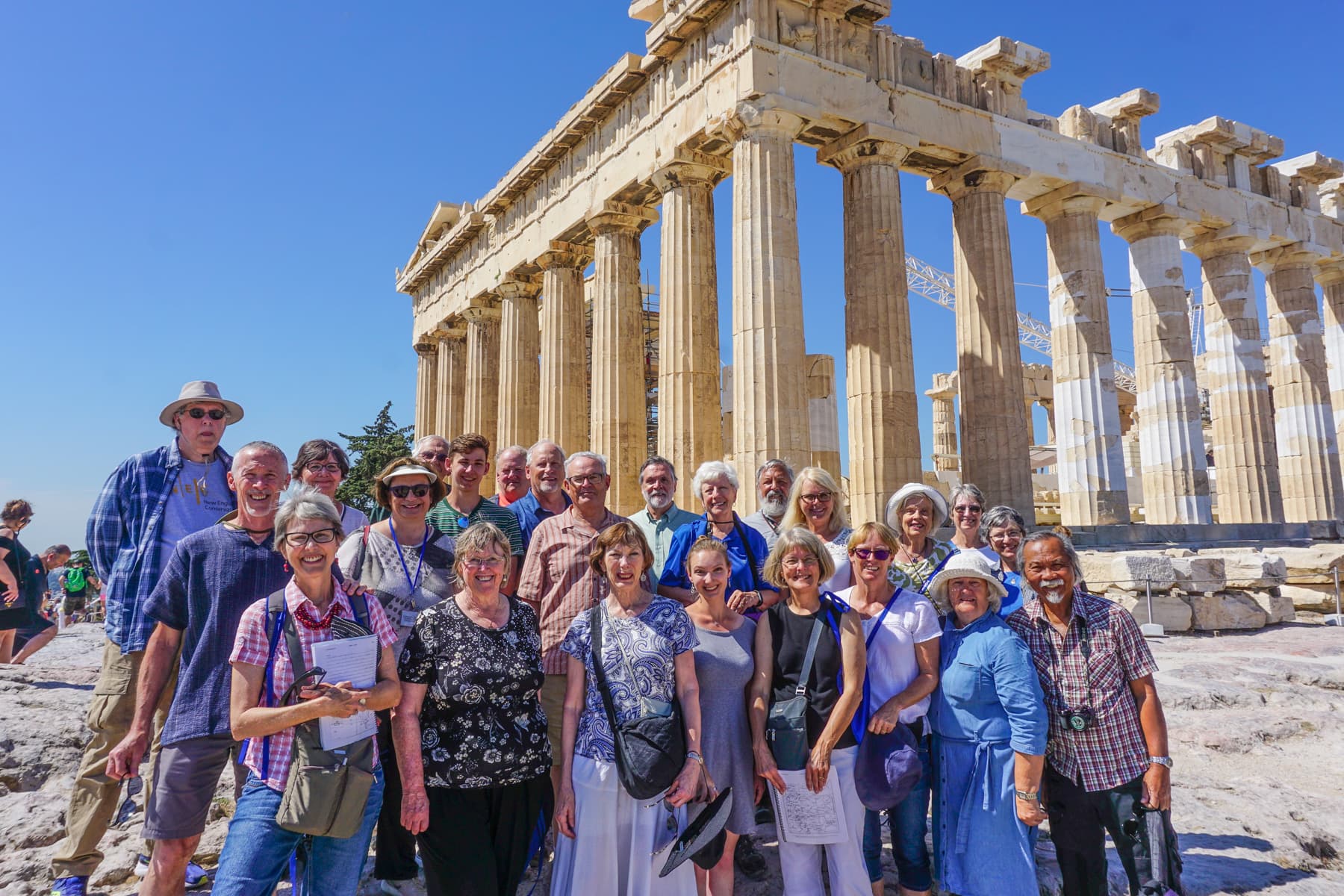 At the Acropolis in Athens