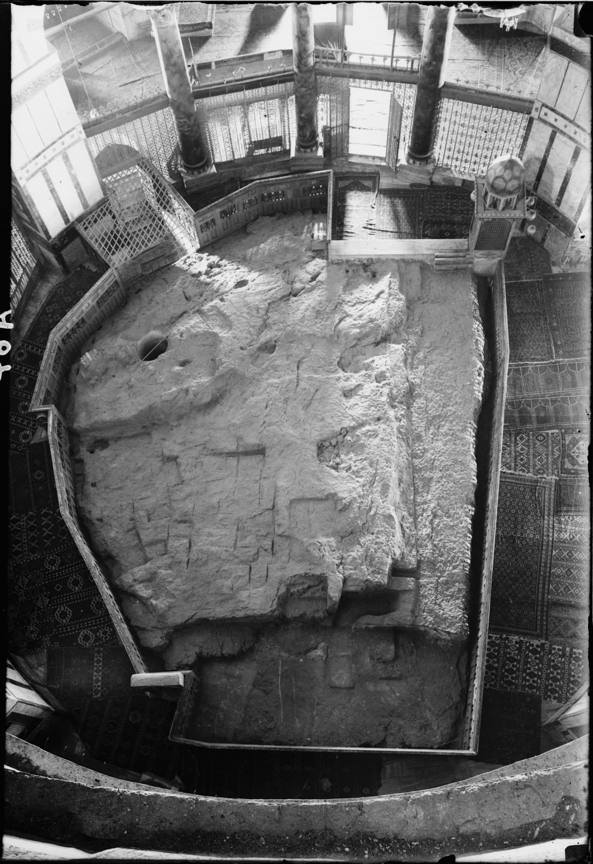 Foundation Stone From Above