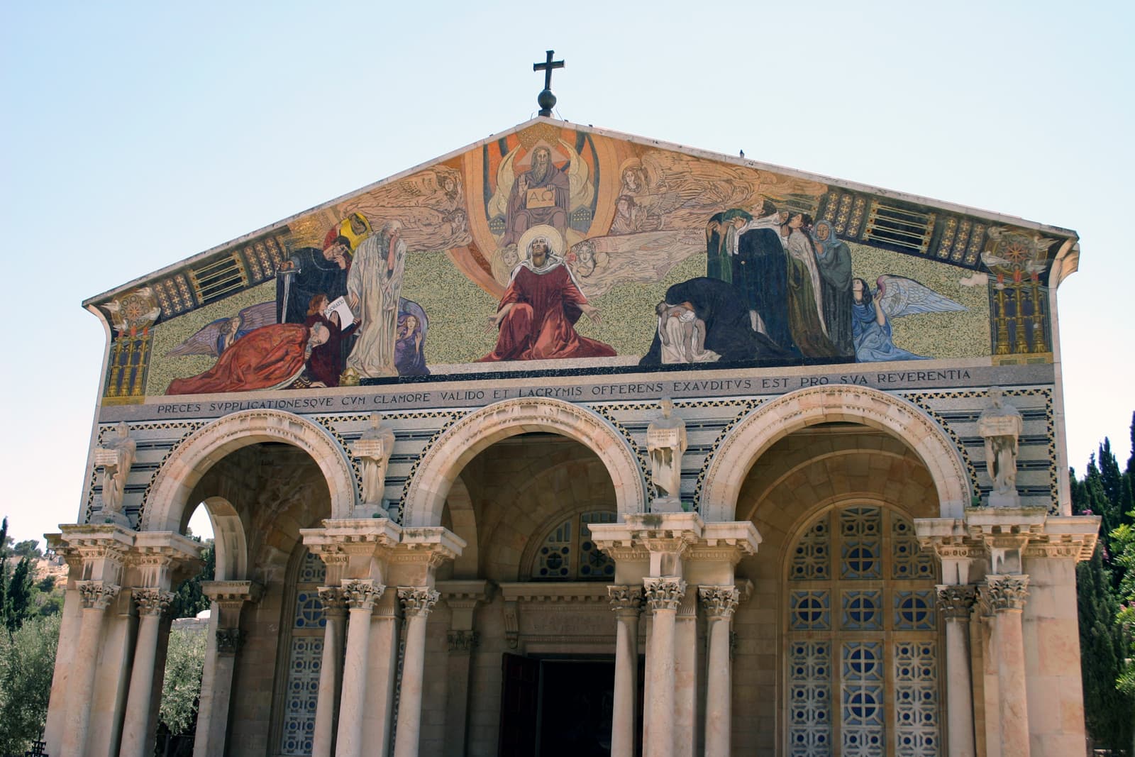 Church of All Nations Gable Mosaic