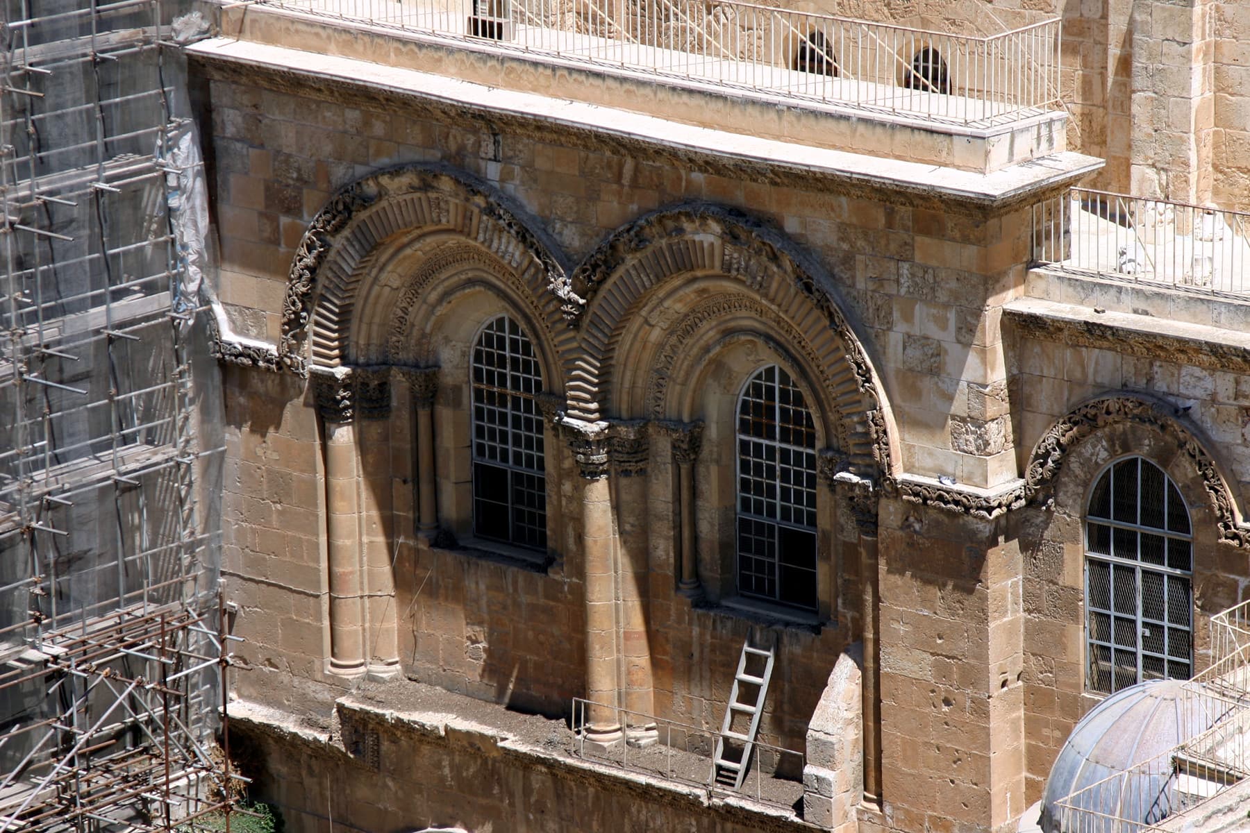 Windows Above Entrance
