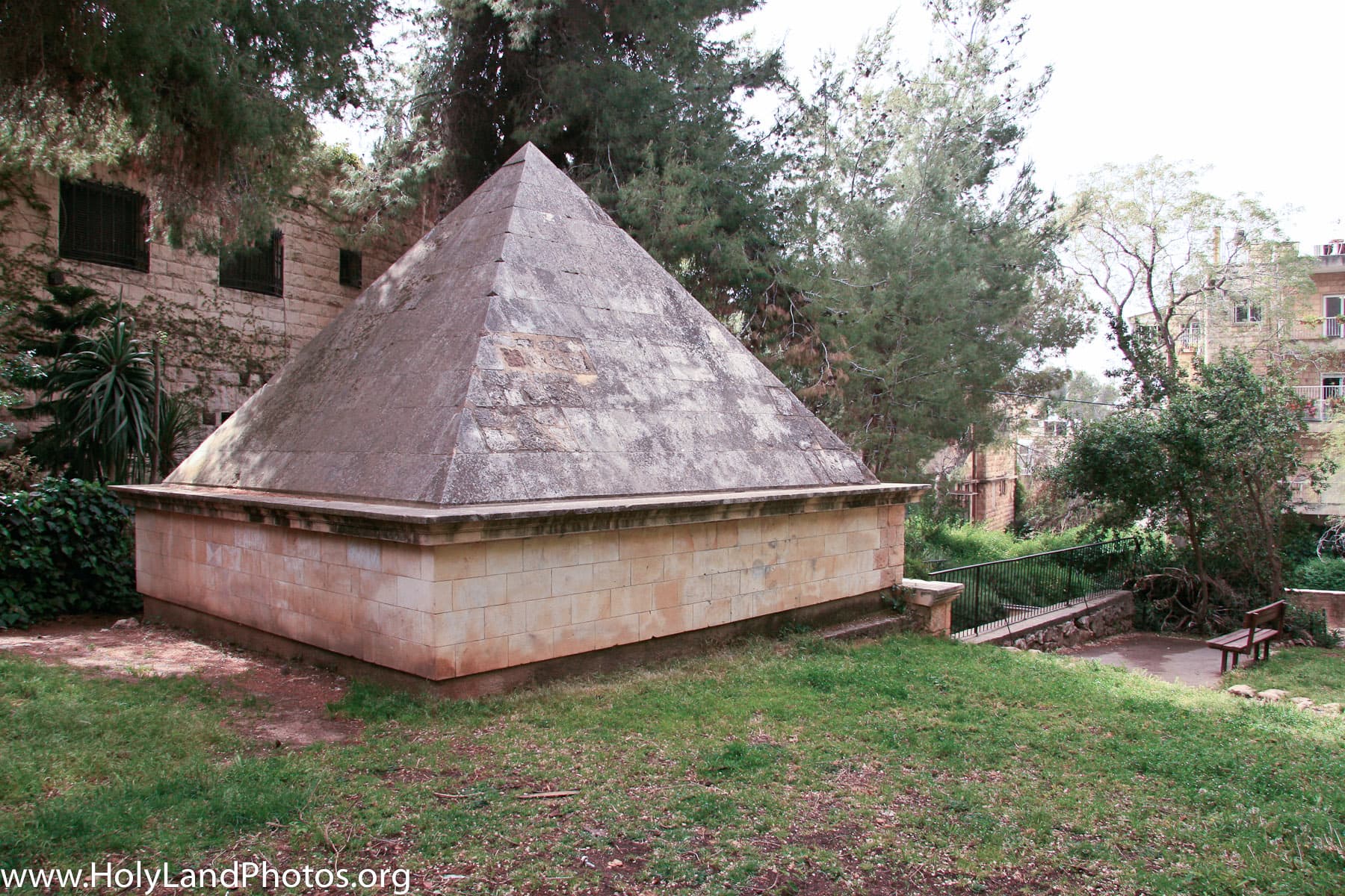 Pyramid-shaped Roof