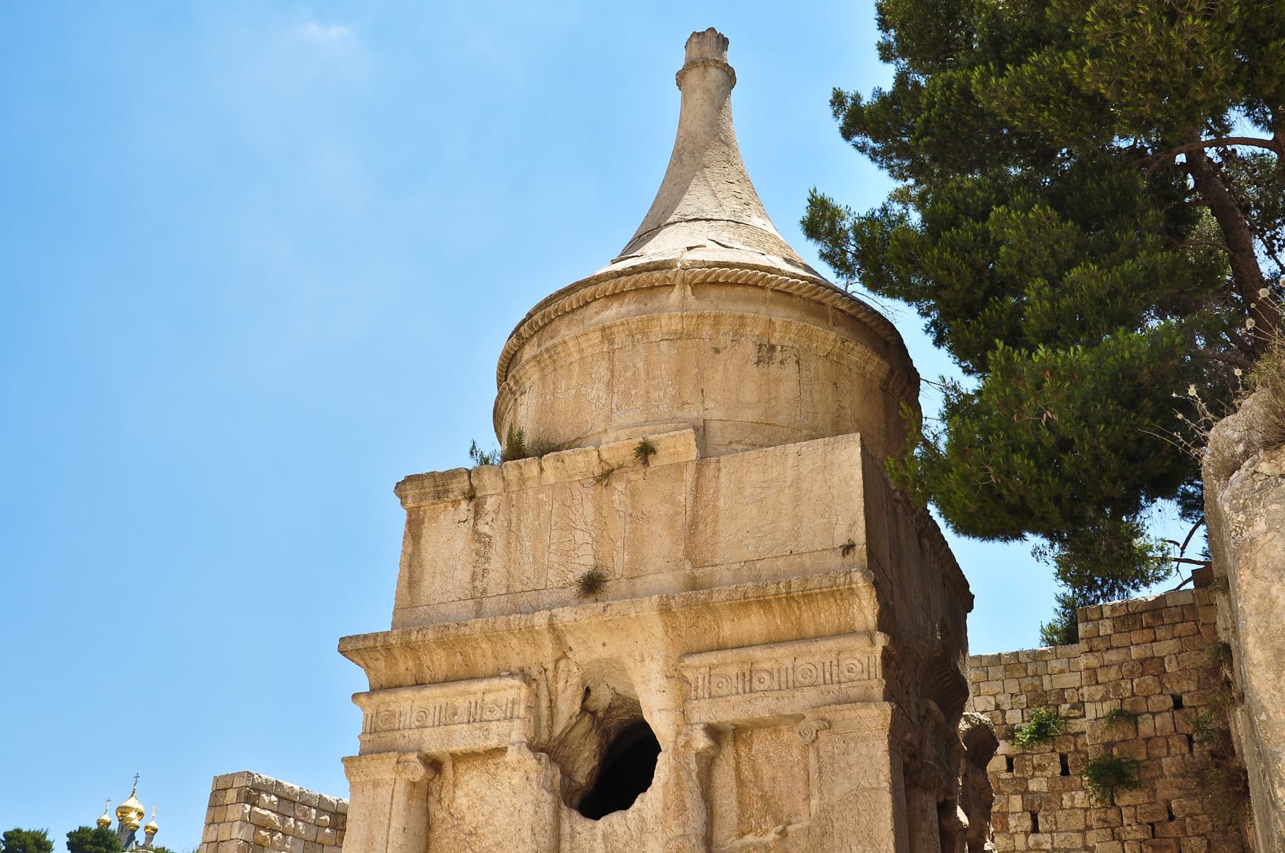 Pillar of Absalom (Detail)
