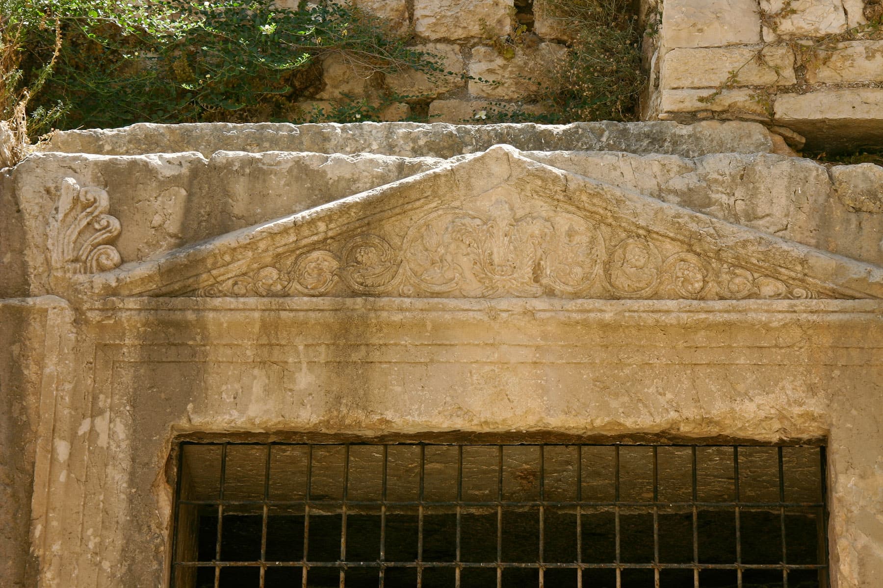 Jehoshaphat's Tomb Detail