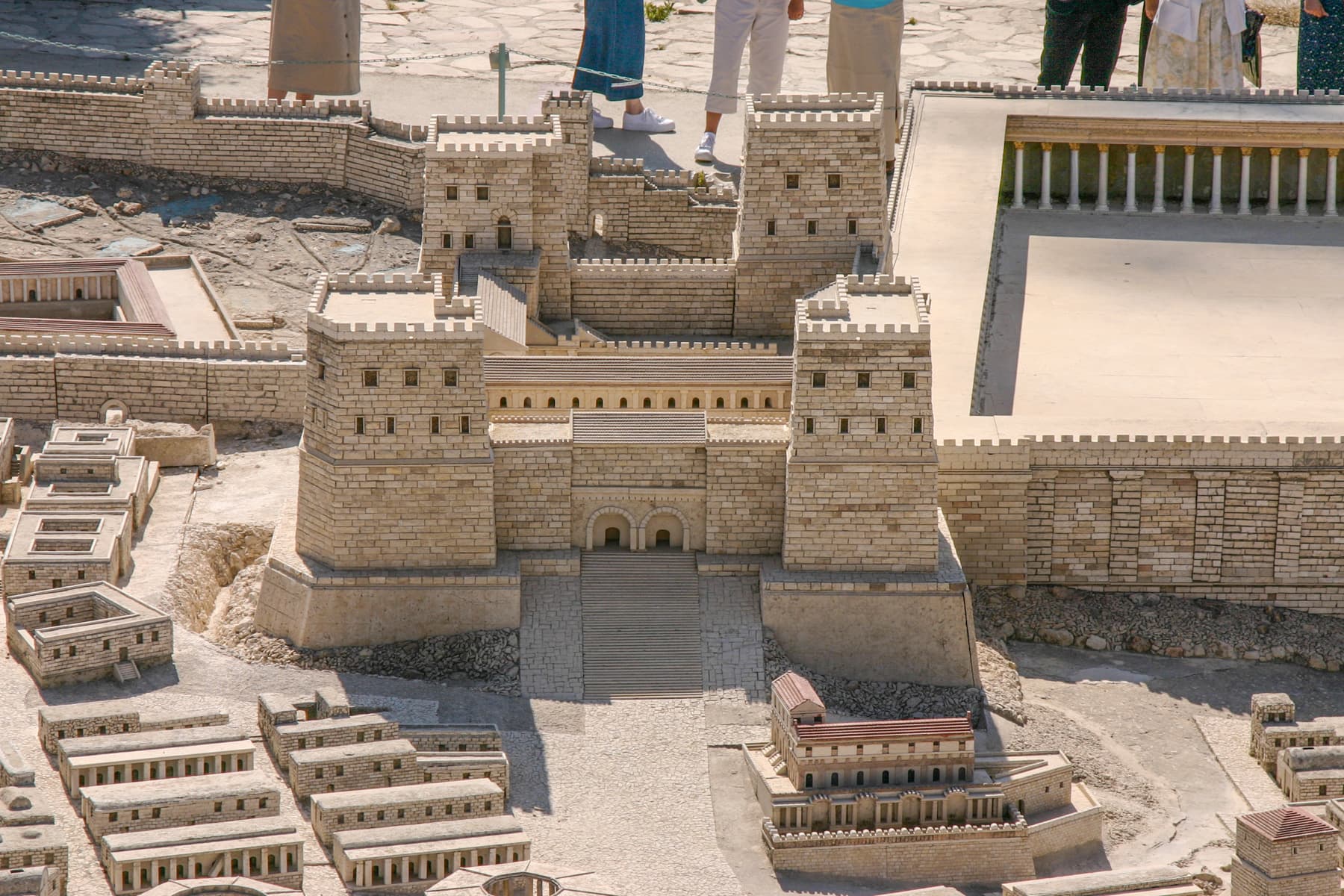 Antonia Fortress Detail