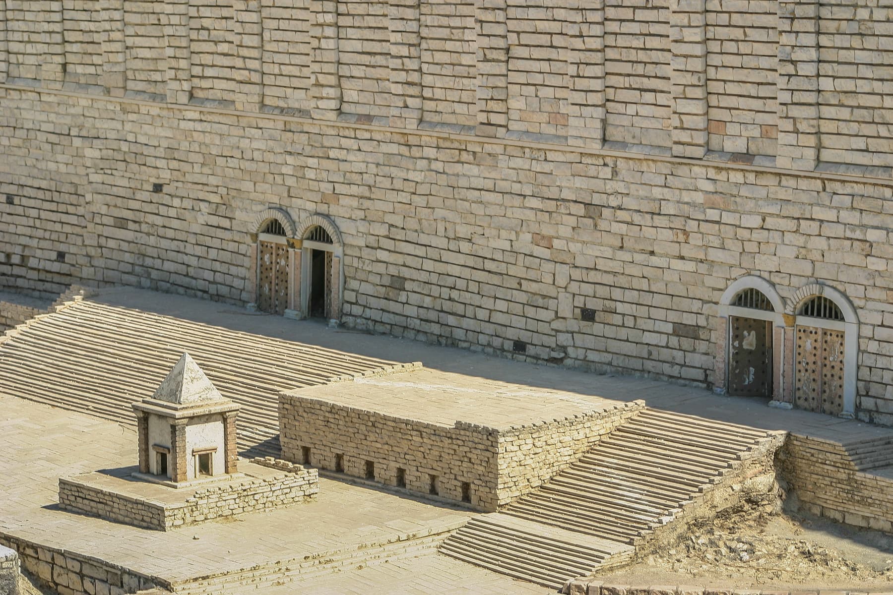 Southern Wall Detail