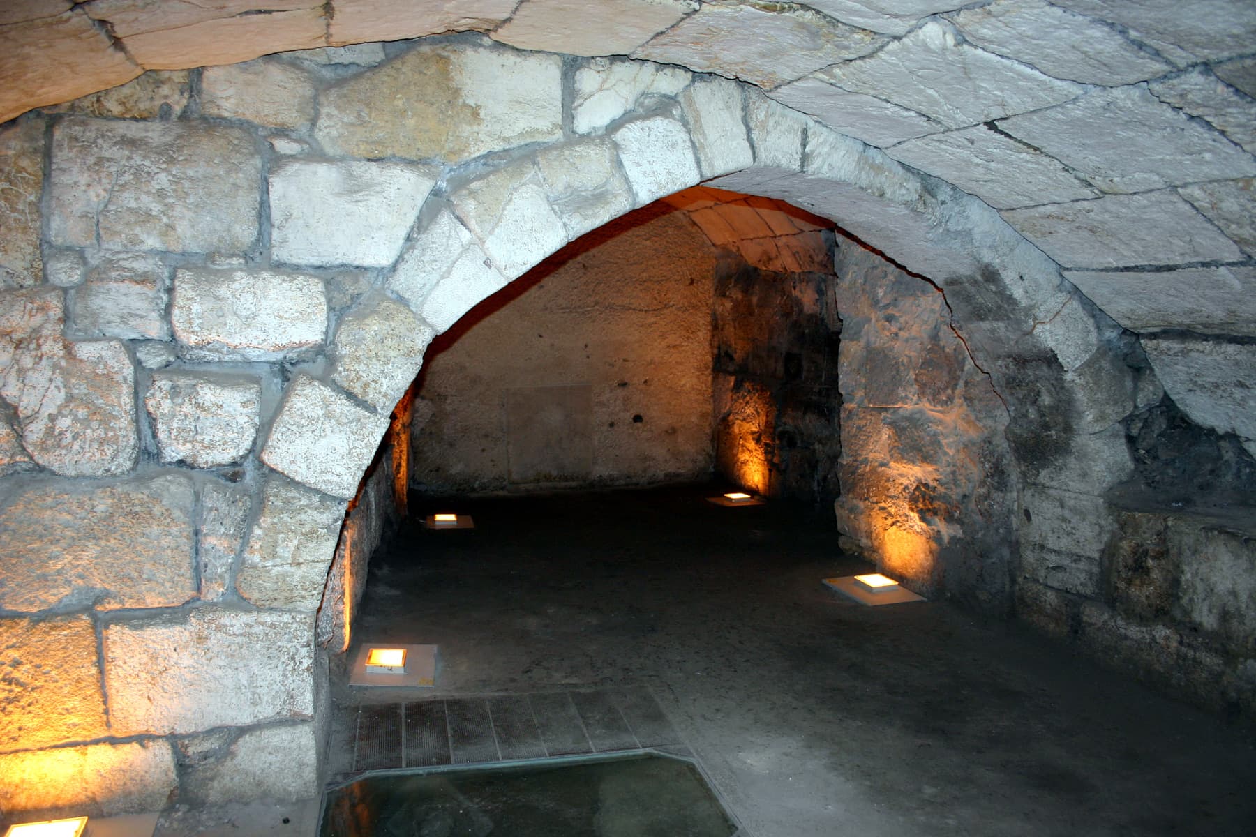 Arch in Secret Passage
